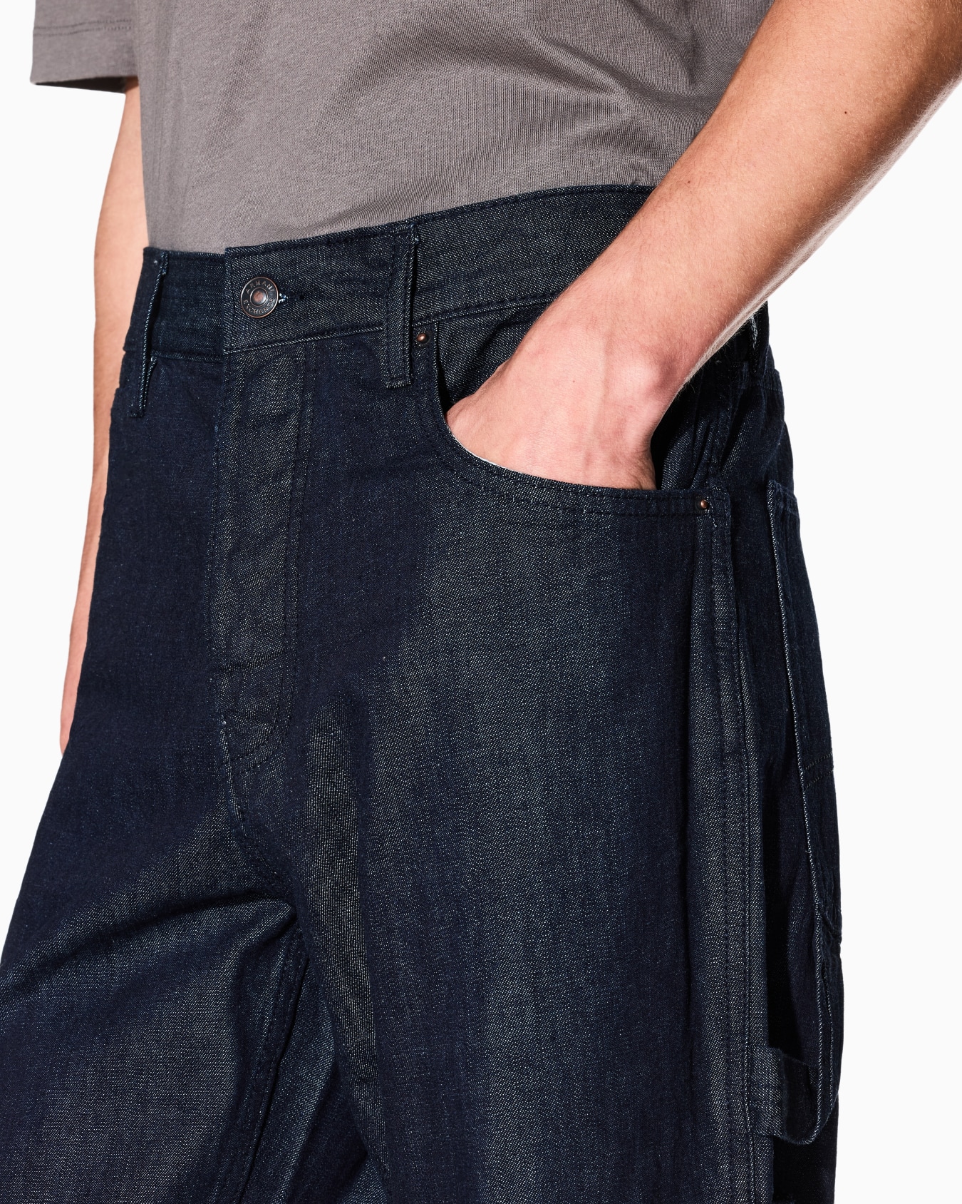 Regular fit cotton jeans Slide 4