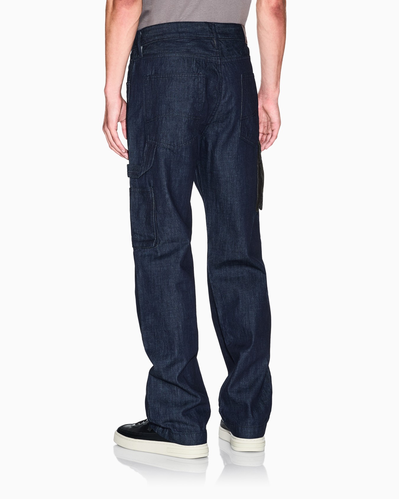 Regular fit cotton jeans Slide 2