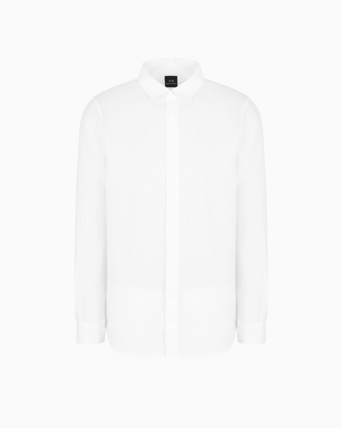 Regular fit linen shirt Diapositive 0