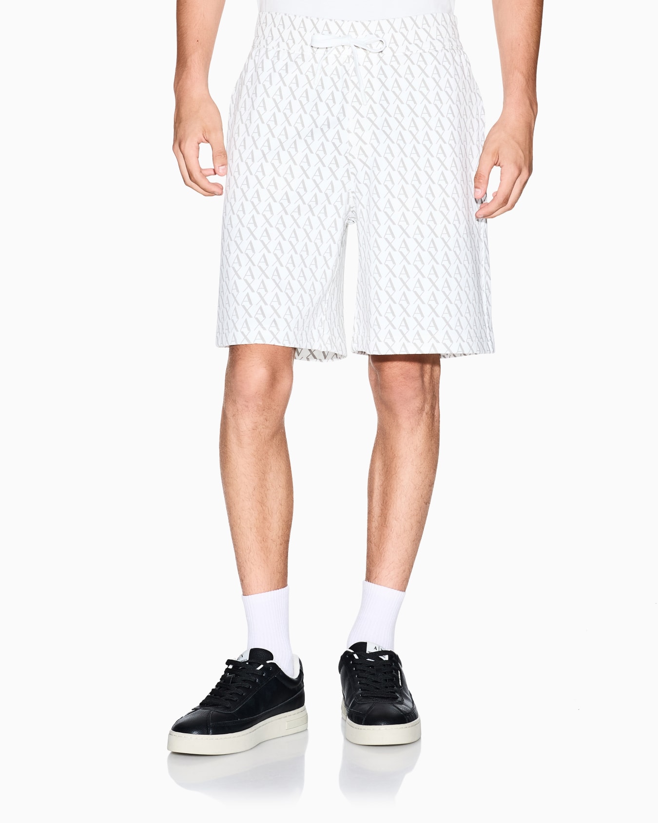 Shorts con stampa logo all-over Slide 3