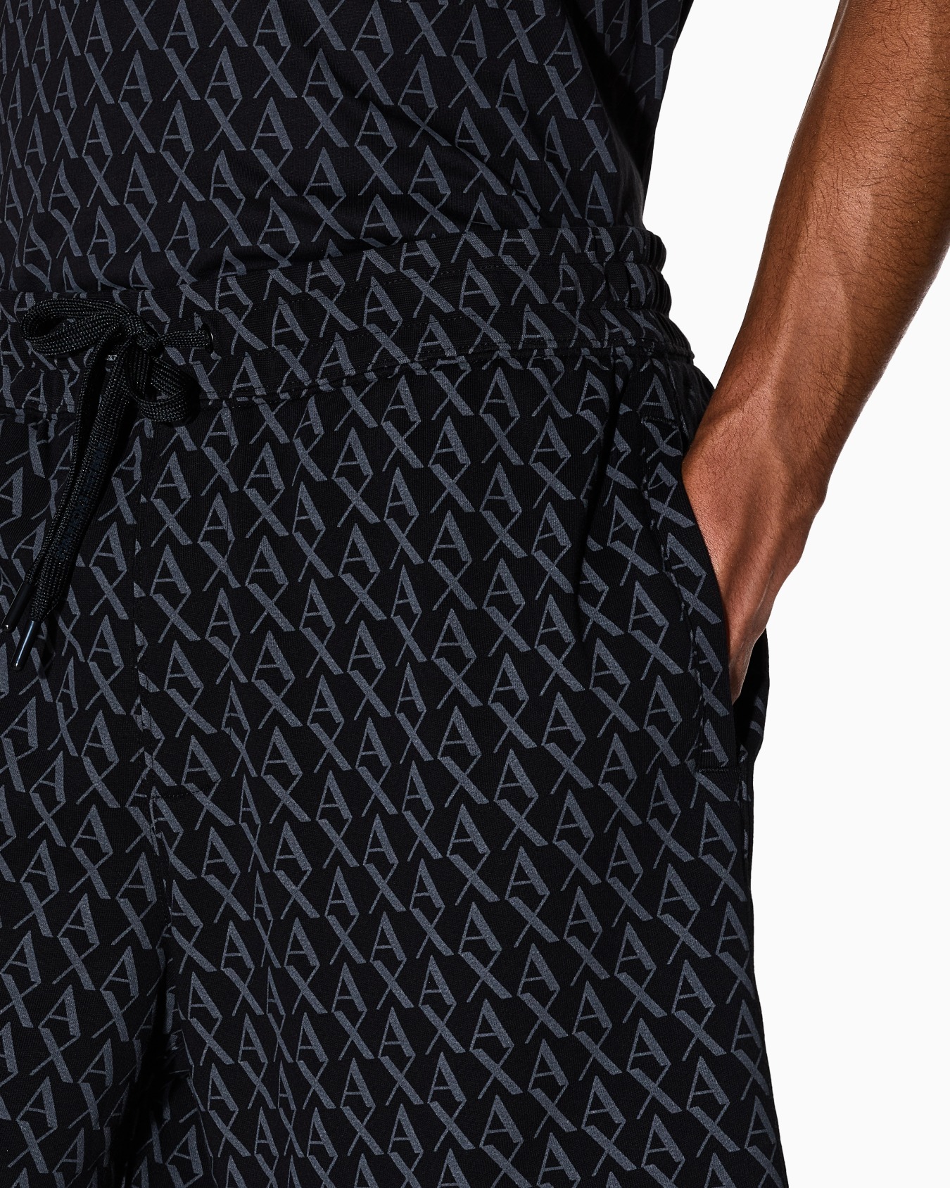 Shorts con stampa logo all-over Slide 6