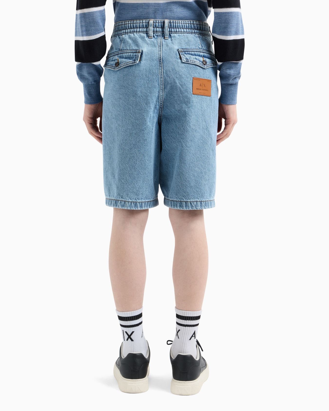 Bermuda en denim extensible Diapositive 2