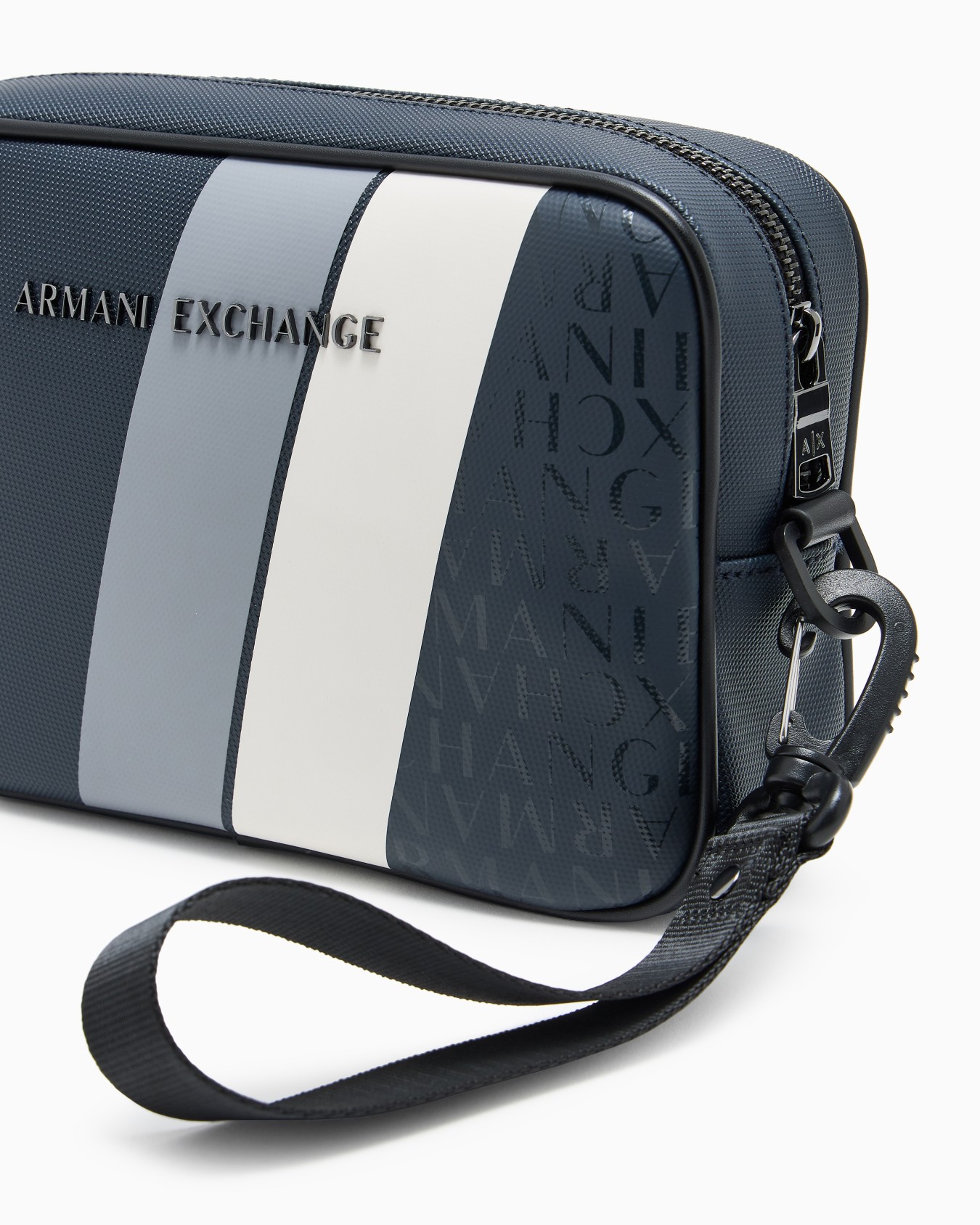 Shoulder bag with contrasting band Slide 3