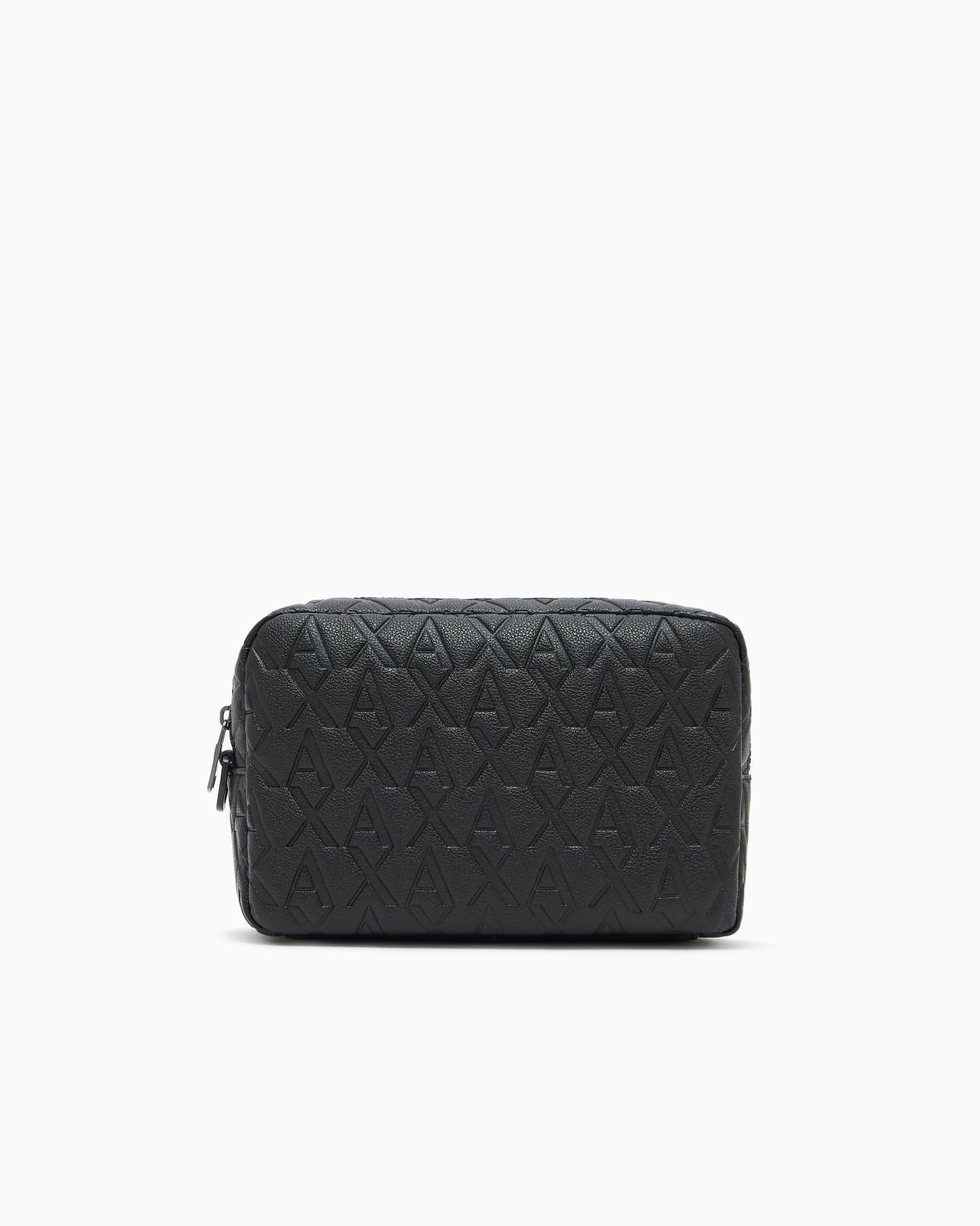 Clutch bag with allover embossed logo Slide 2