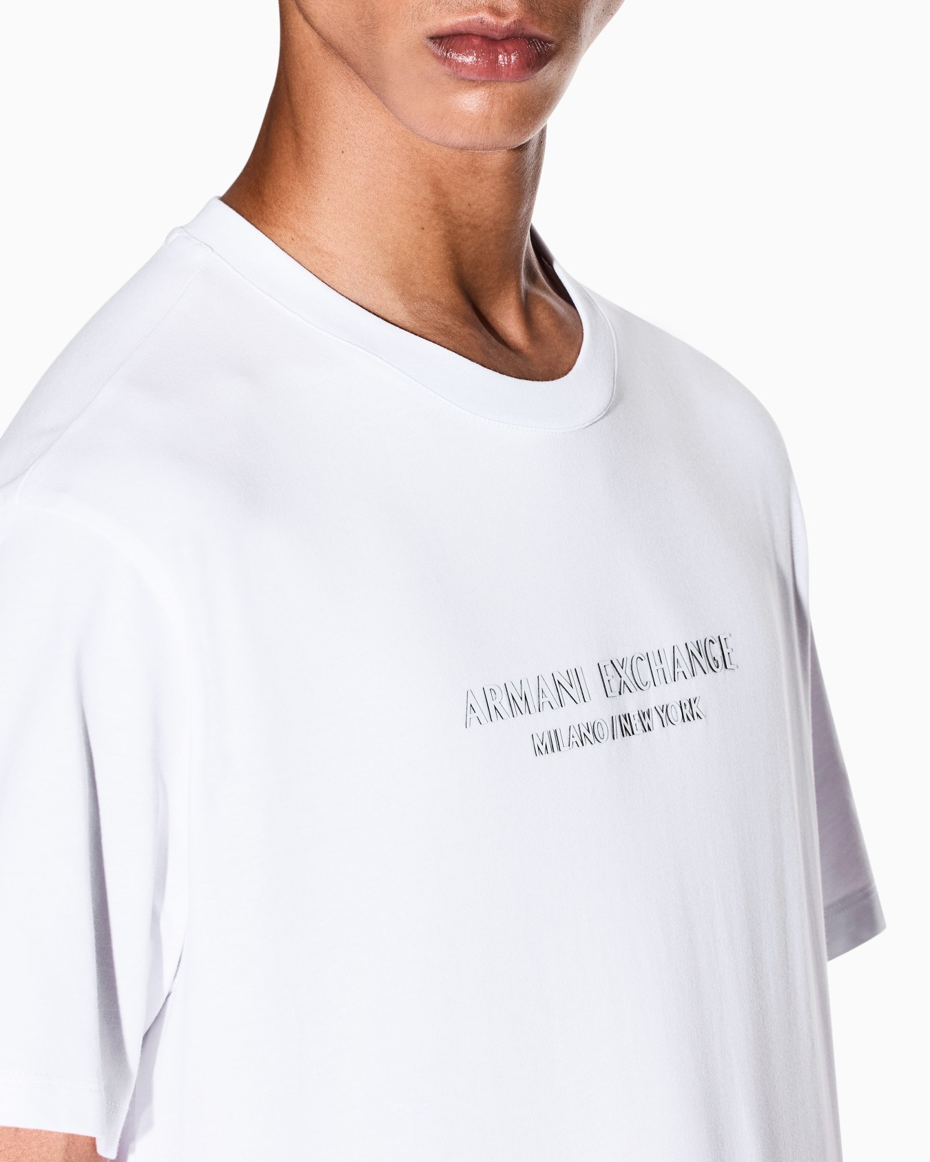 Logo t-shirt in regular fit cotton jersey  Slide 6