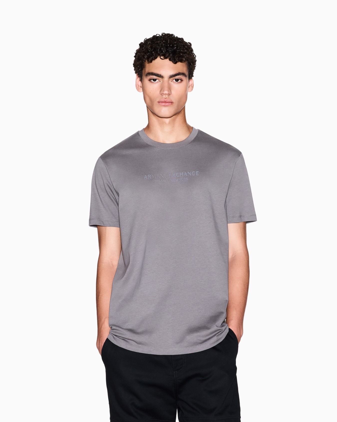 Regular fit T-shirt with logo Slide 3