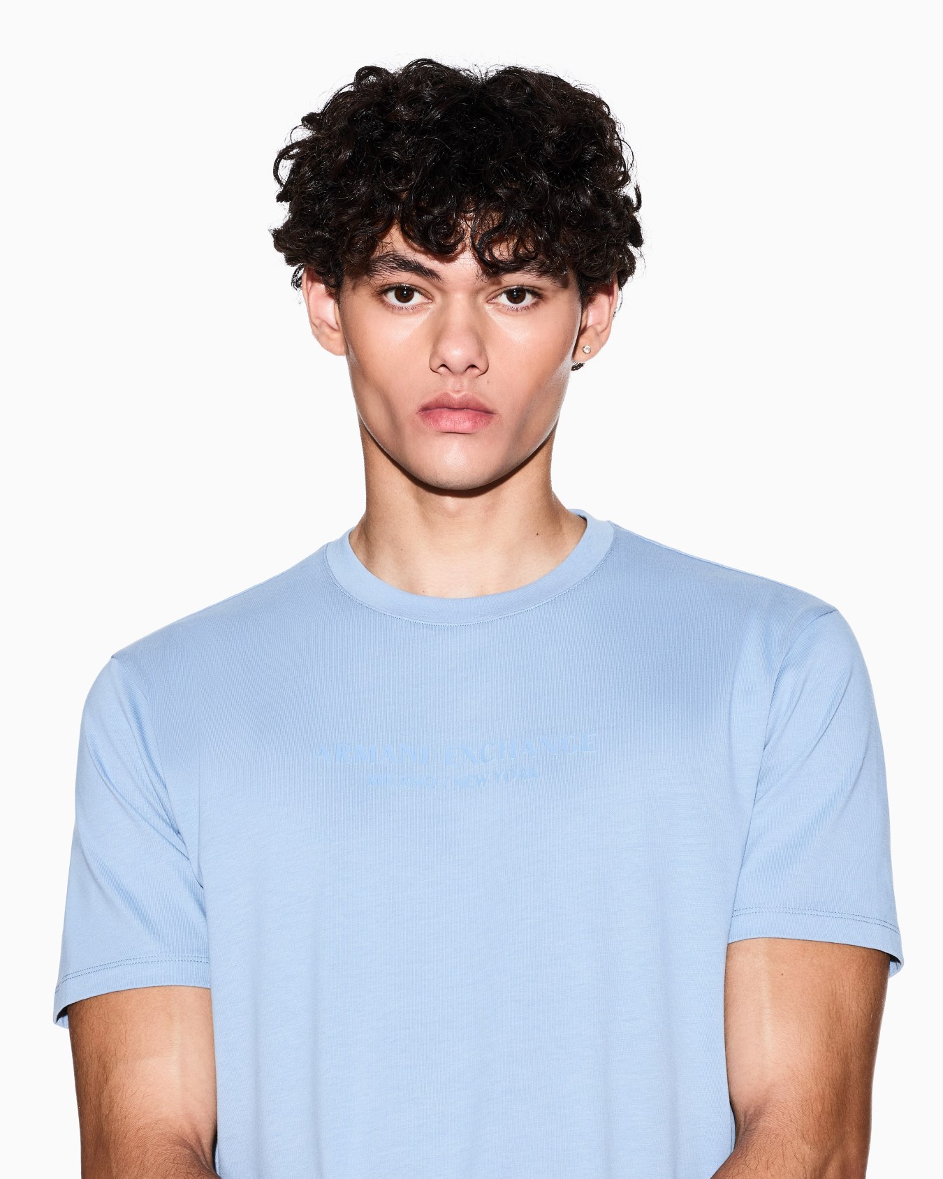 T-shirt coupe régulière avec logo Diapositive 4