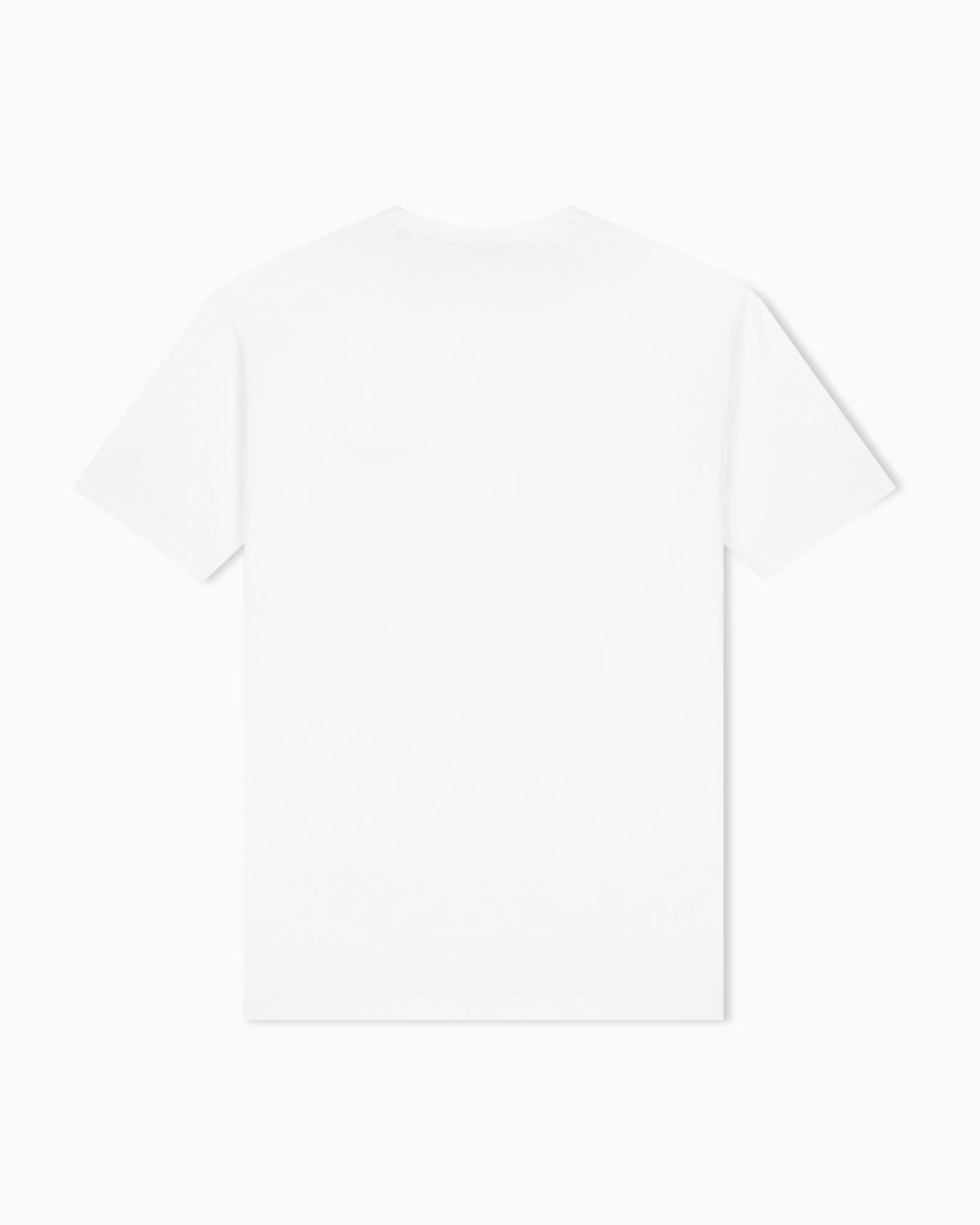 Regular fit cotton t-shirt with a chest logo Essential Slide 2