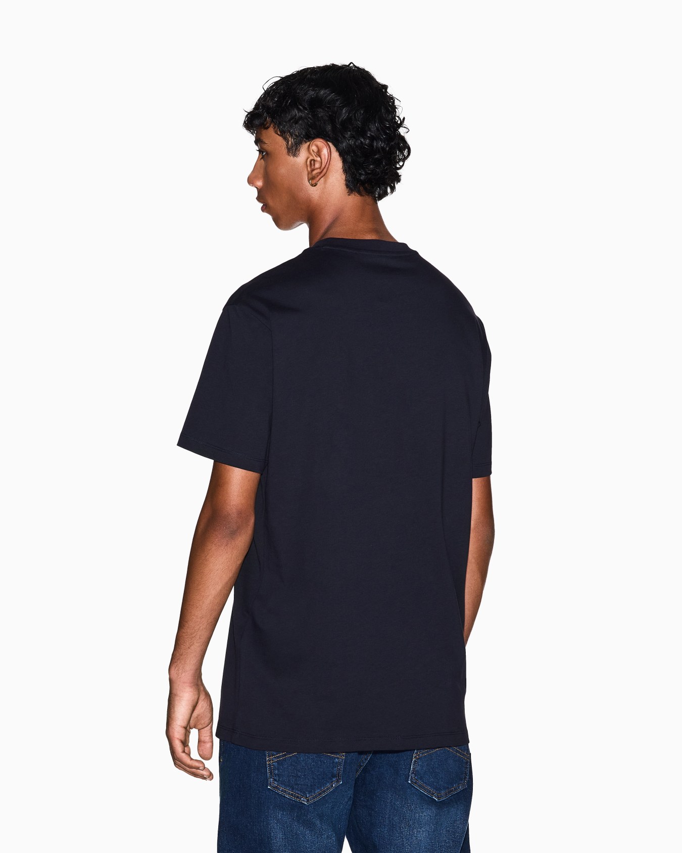  Camiseta de corte regular en jersey de algodón Diapositiva 5