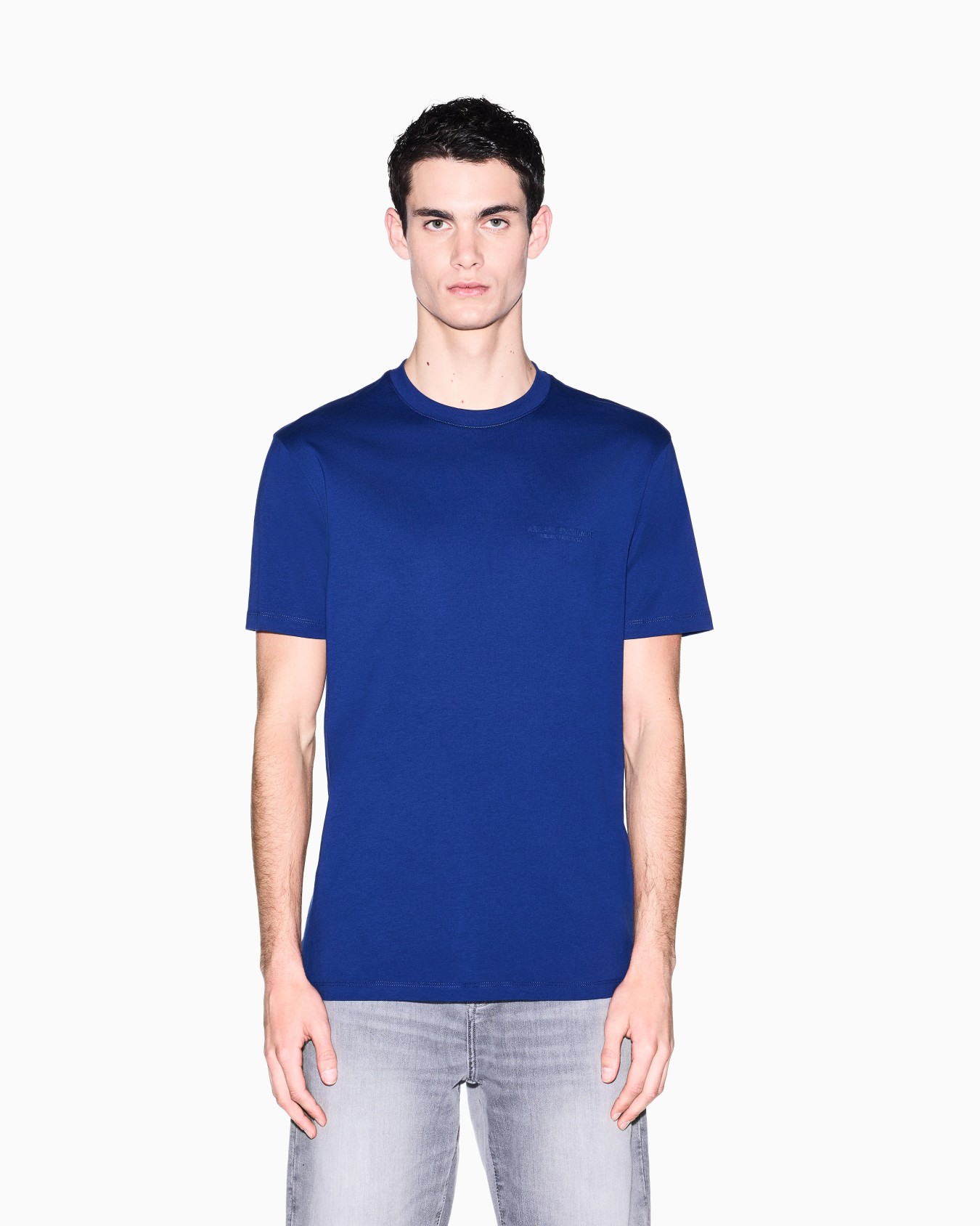 T-shirt coupe régulière avec logo Diapositive 3