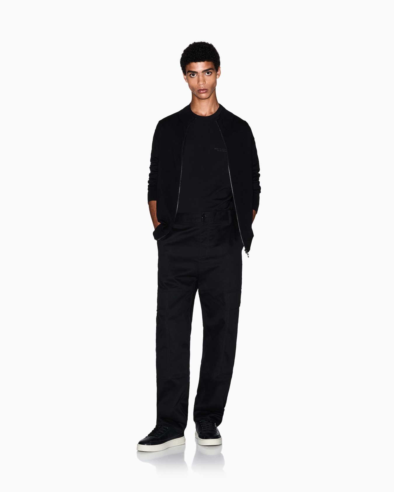  Regular Fit T-shirt in Cotton Jersey Slide 1