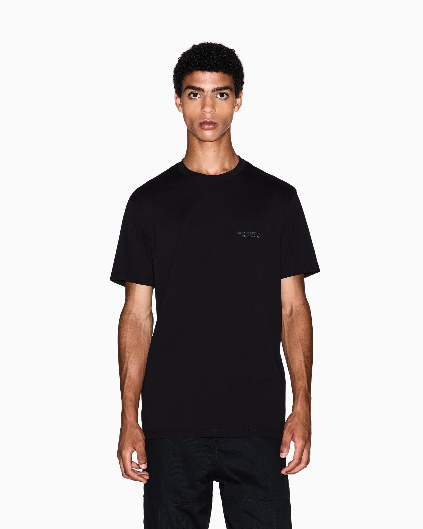  Regular Fit T-shirt in Cotton Jersey Slide 3