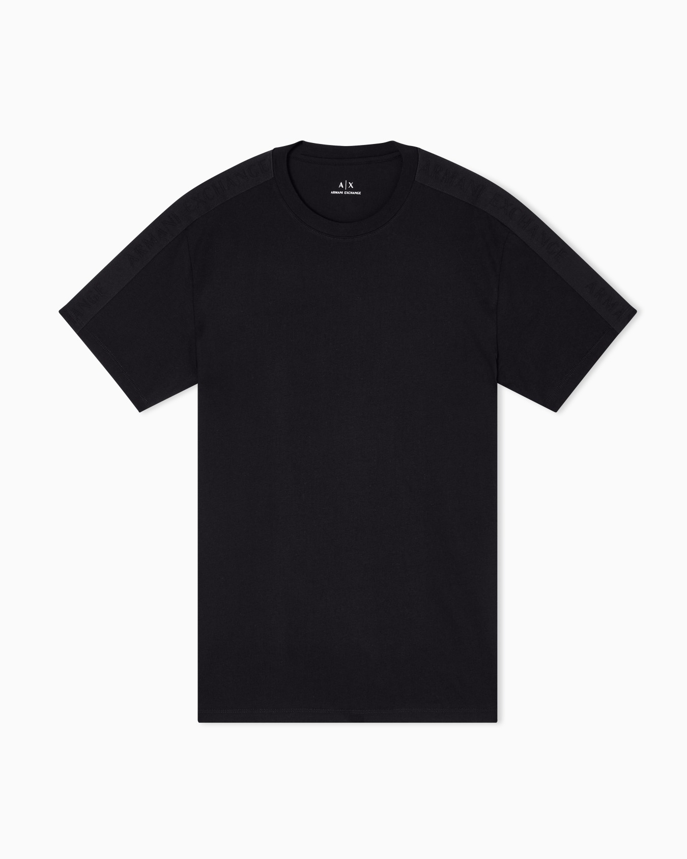 Contrasting regular fit tape t-shirt Slide 0