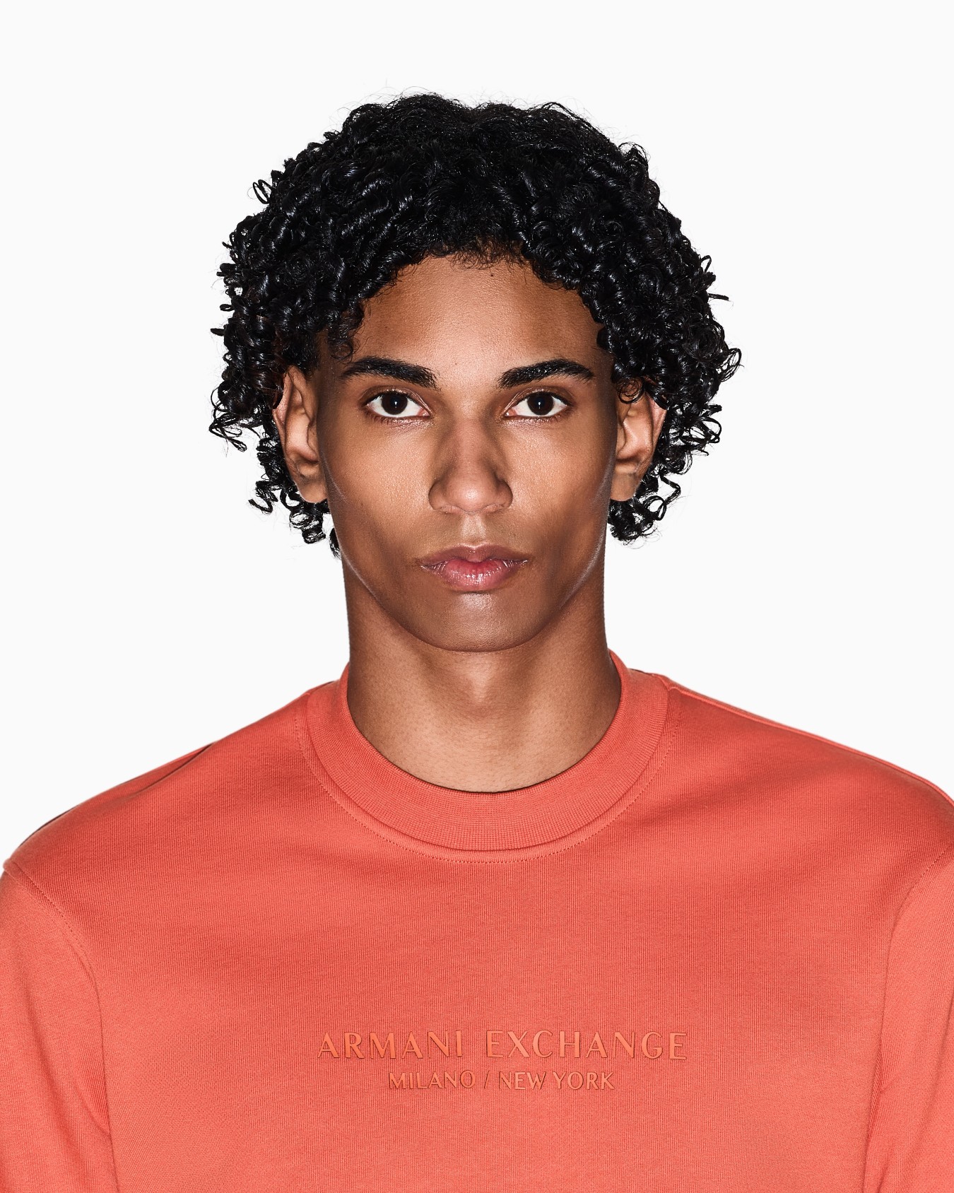 Crewneck sweatshirt with tone logo Slide 4