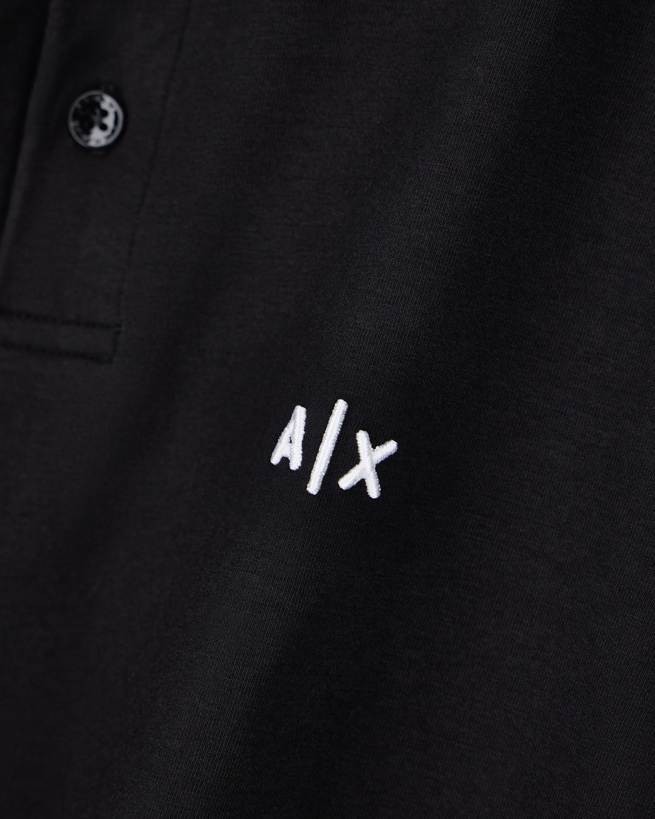 Polo slim en coton stretch avec liseré au col Essential Diapositive 4