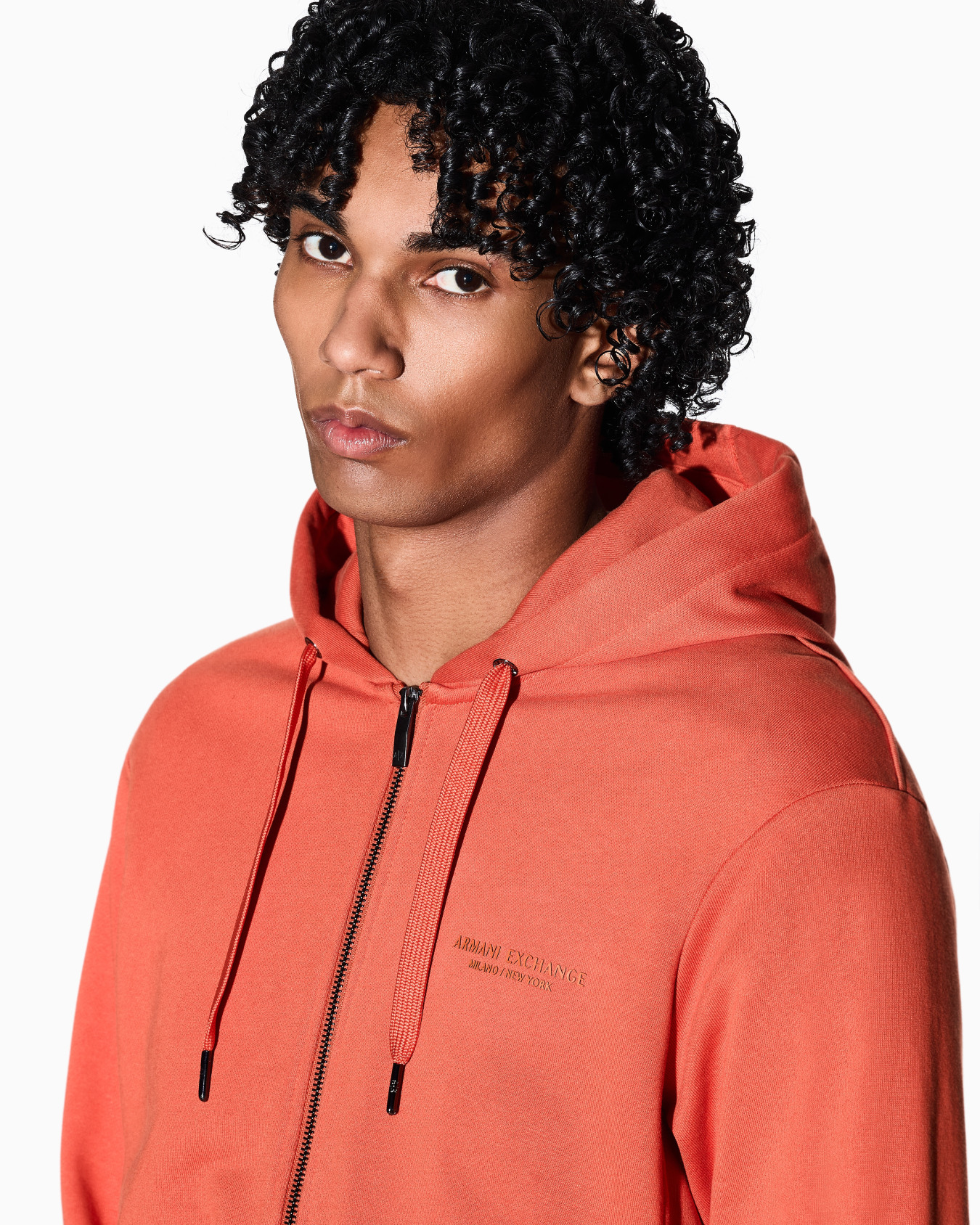 Basic zip-up hoodie Slide 4