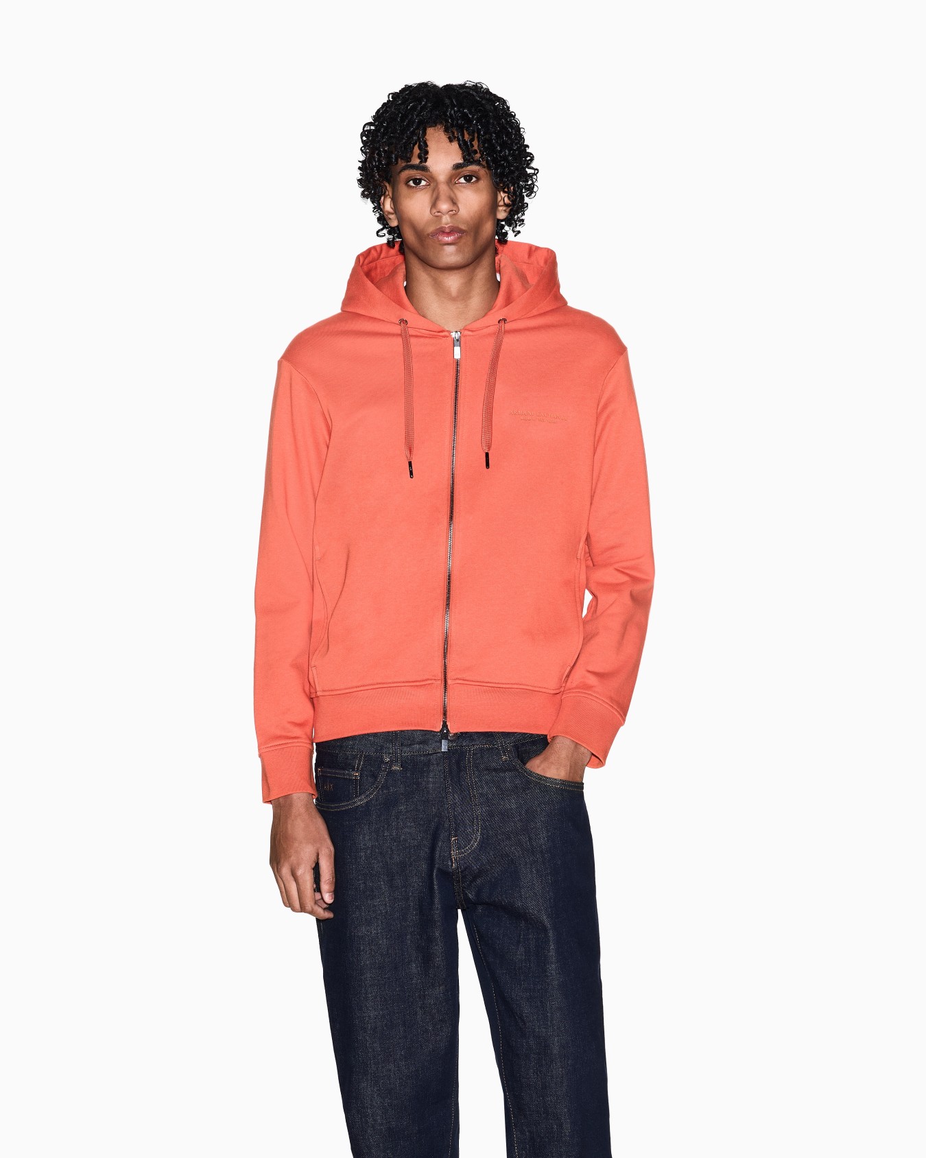 Basic zip-up hoodie Slide 3