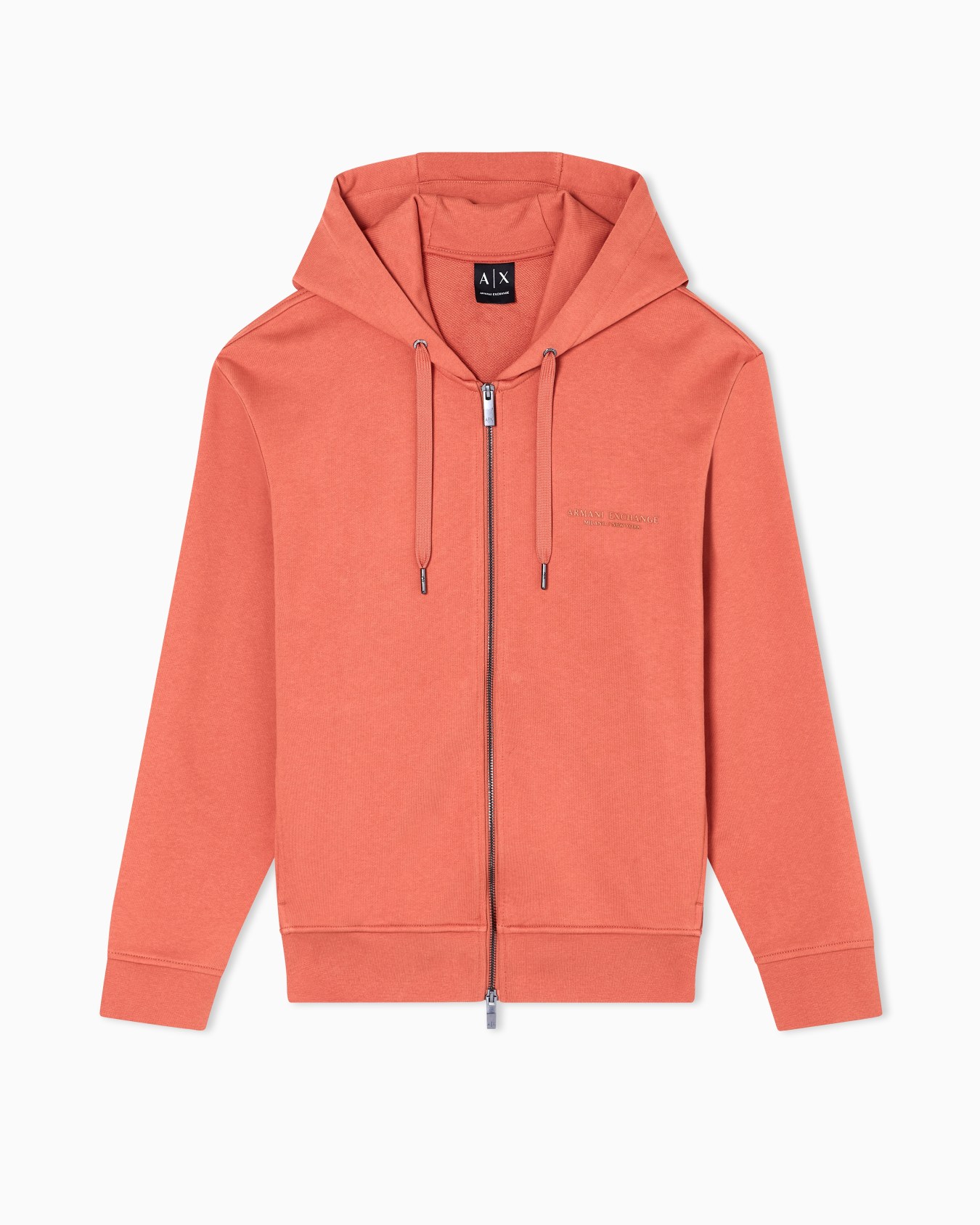 Basic zip-up hoodie Slide 0