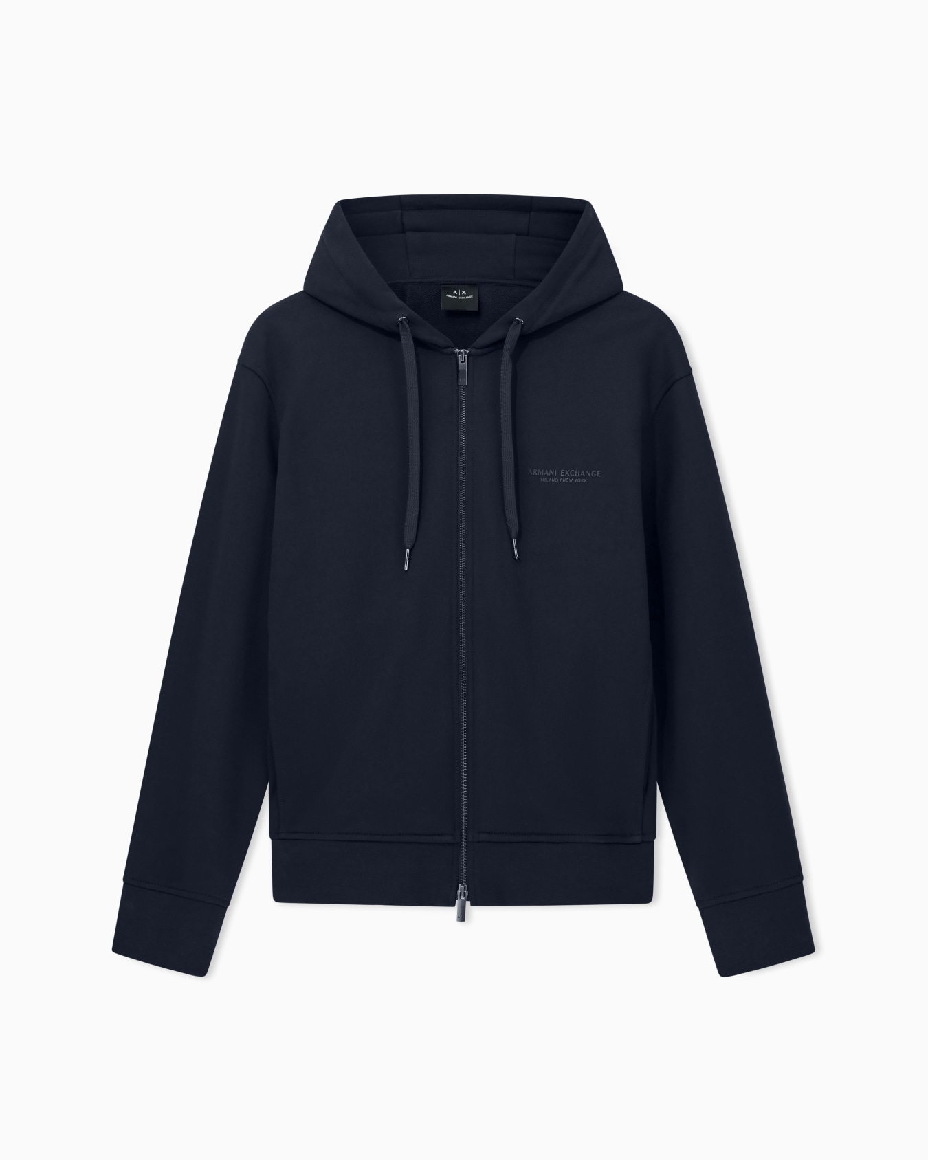 Basic zip-up hoodie Slide 0