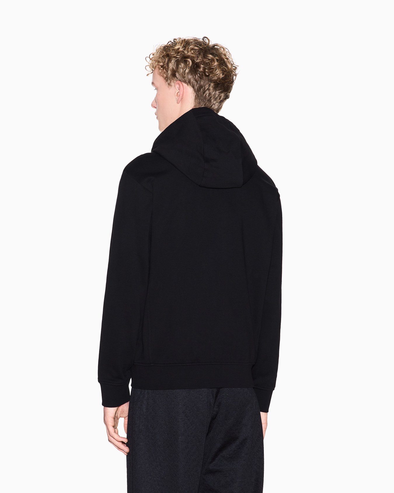 Basic zip-up hoodie Slide 2