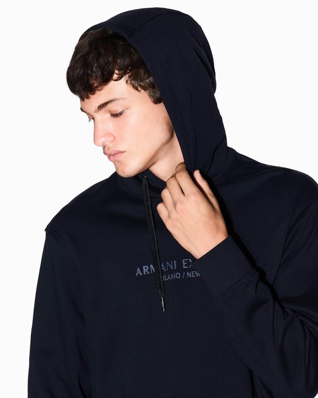 HOODED COTTON LOGO SWEATSHIRT Slide 4