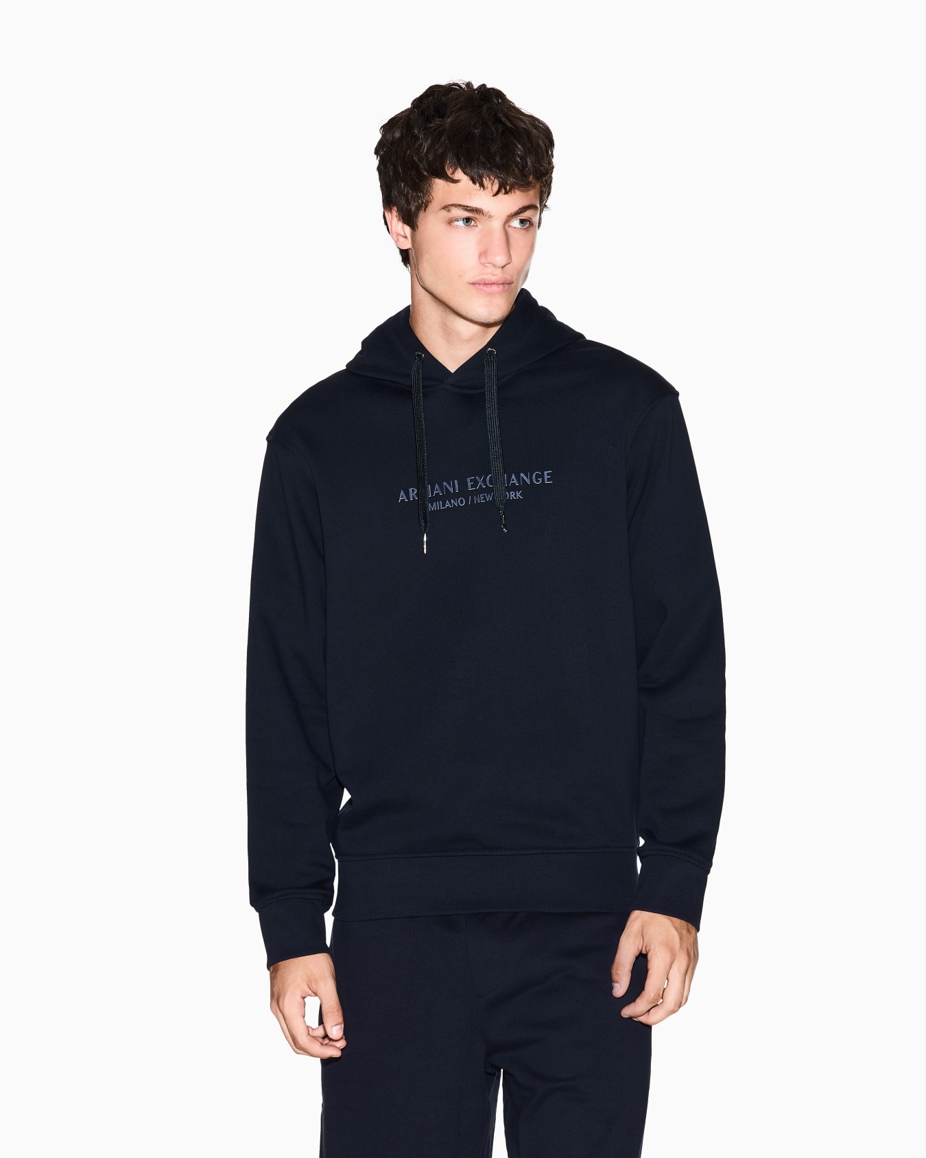 HOODED COTTON LOGO SWEATSHIRT