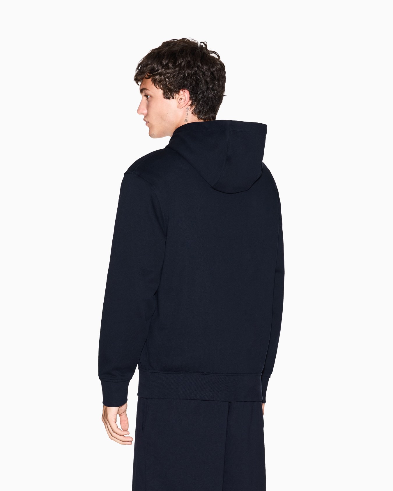 HOODED COTTON LOGO SWEATSHIRT