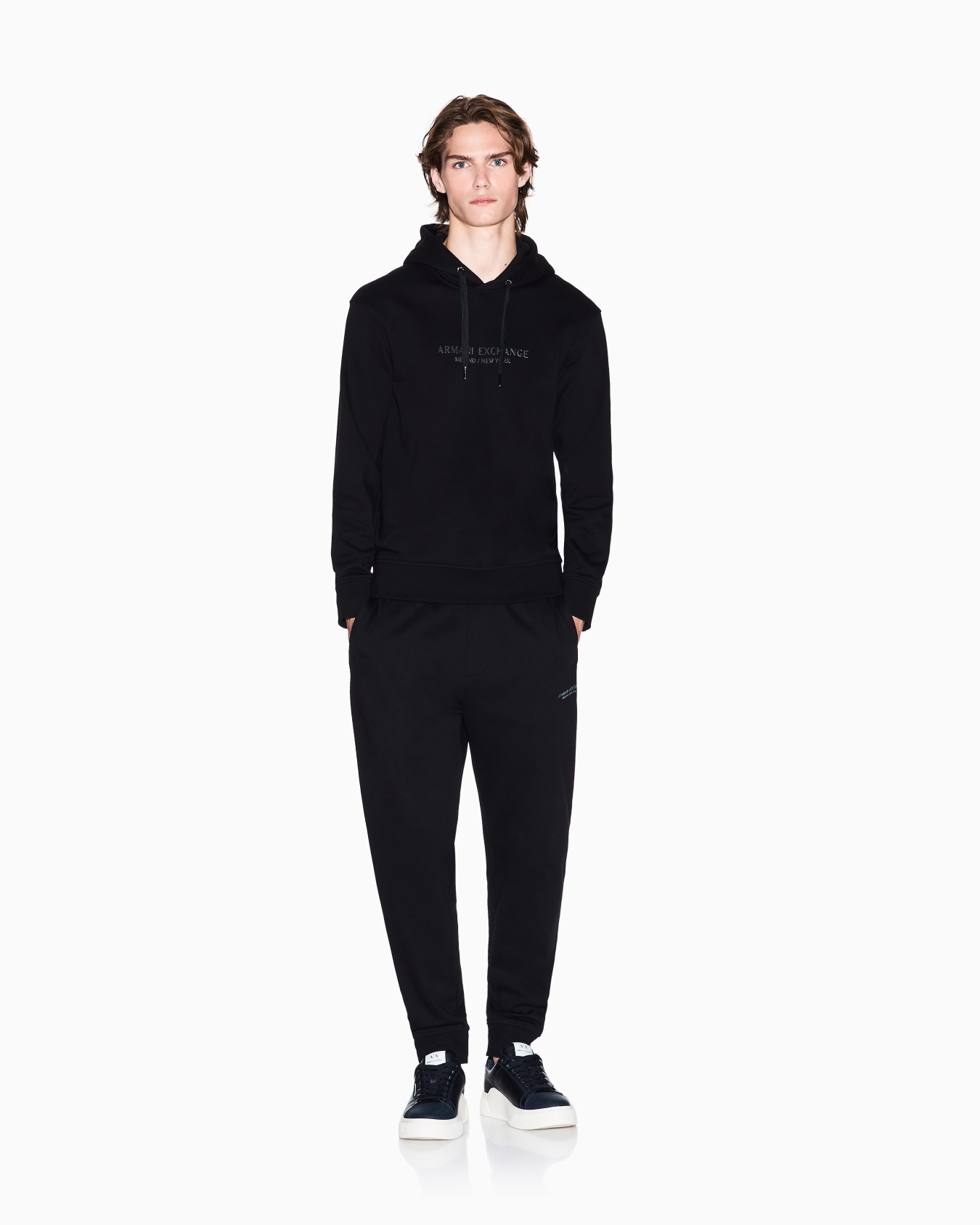 HOODED COTTON LOGO SWEATSHIRT Slide 2