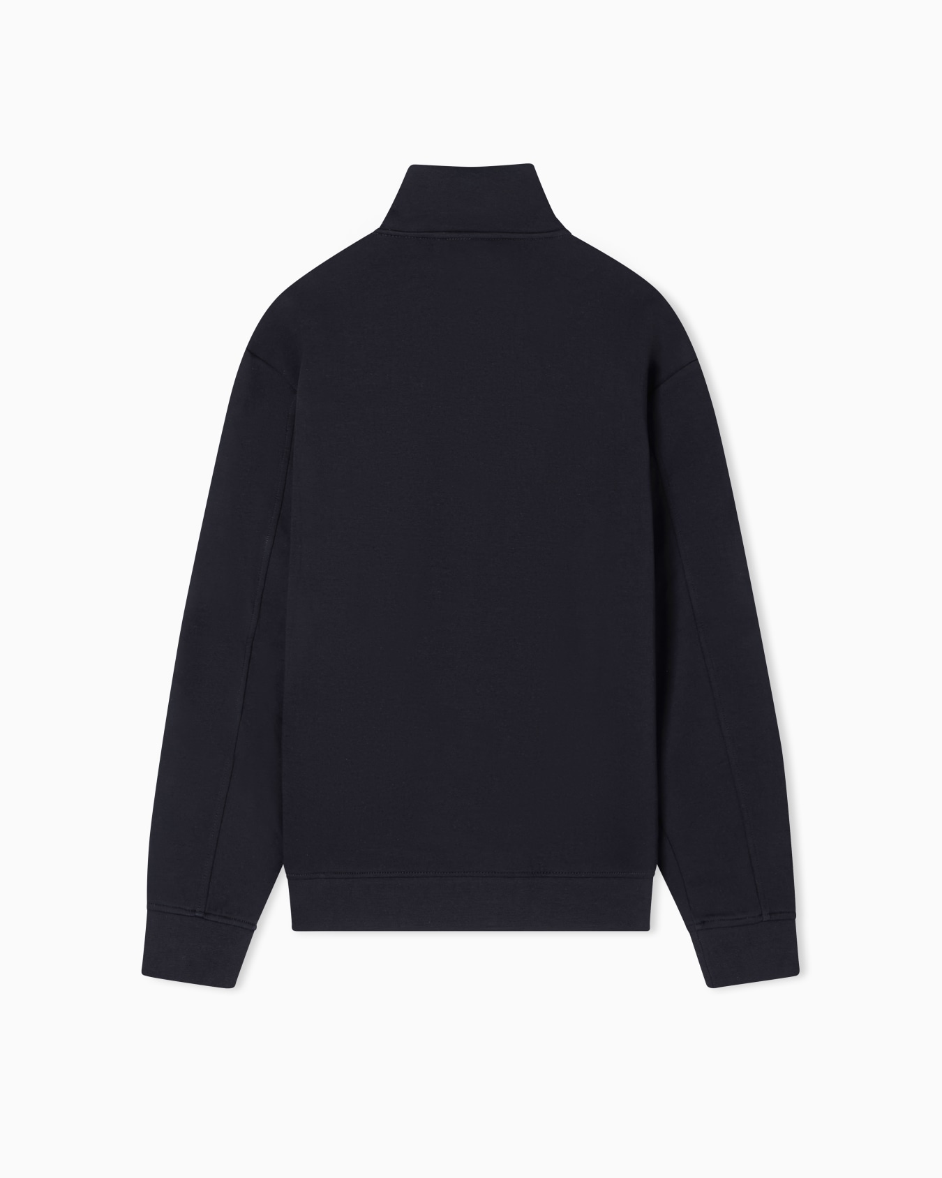 Sweatshirt with high neck and buttons Slide 1
