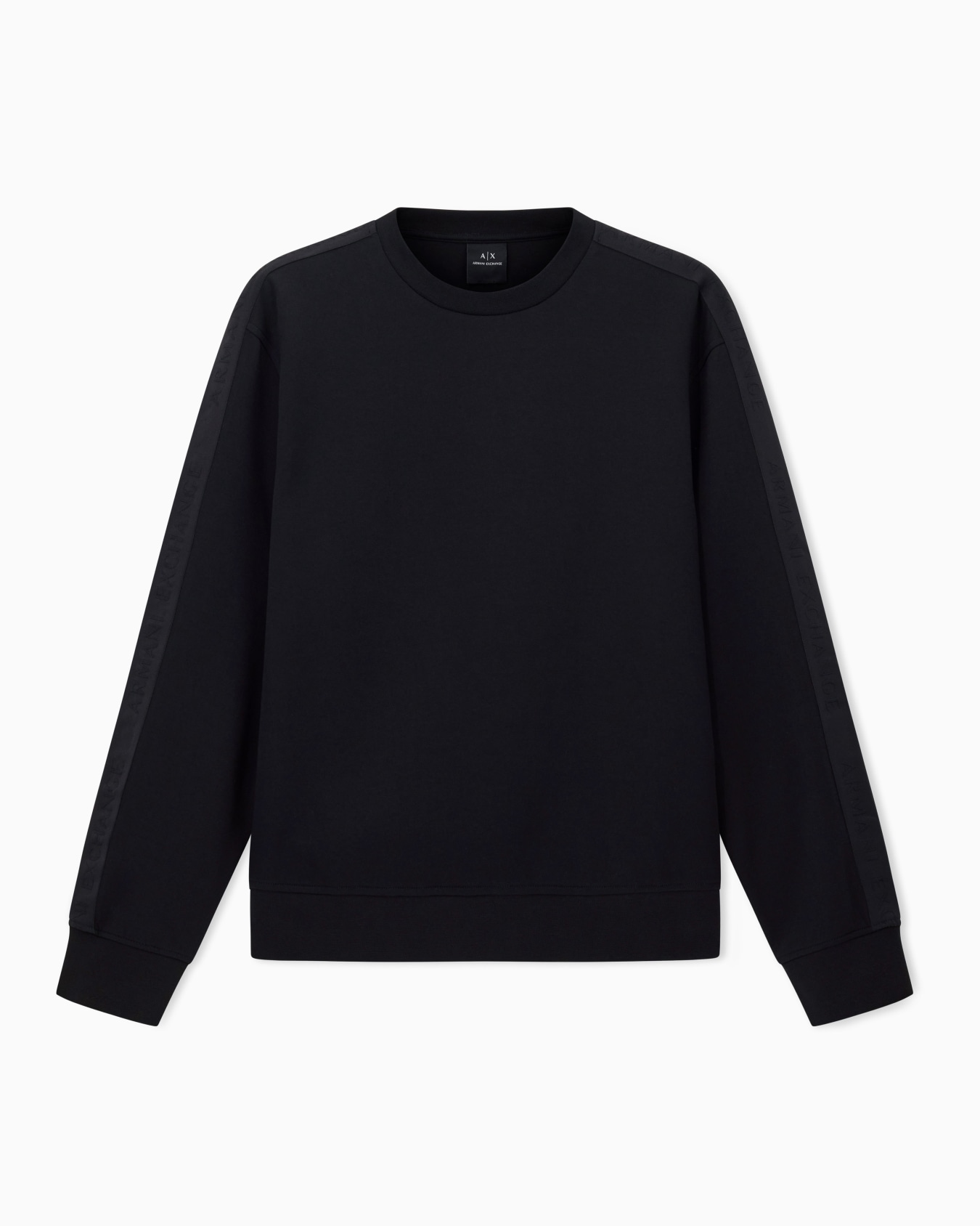 Crewneck Sweatshirt with Logo Bands Slide 0
