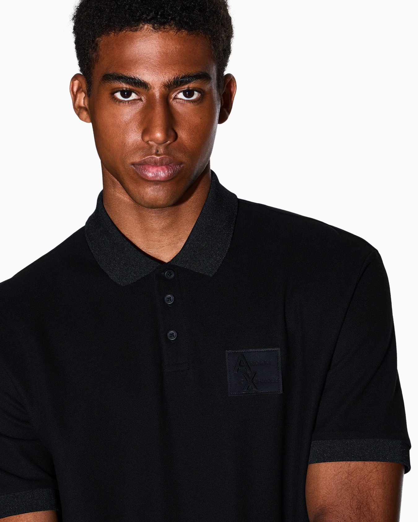 Regular fit polo shirt with patch Slide 4