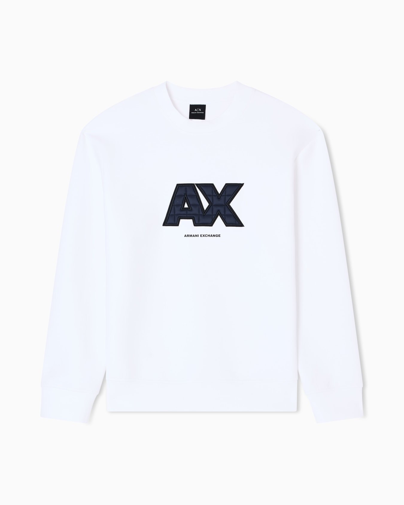 Sweatshirt with maxi logo Slide 0