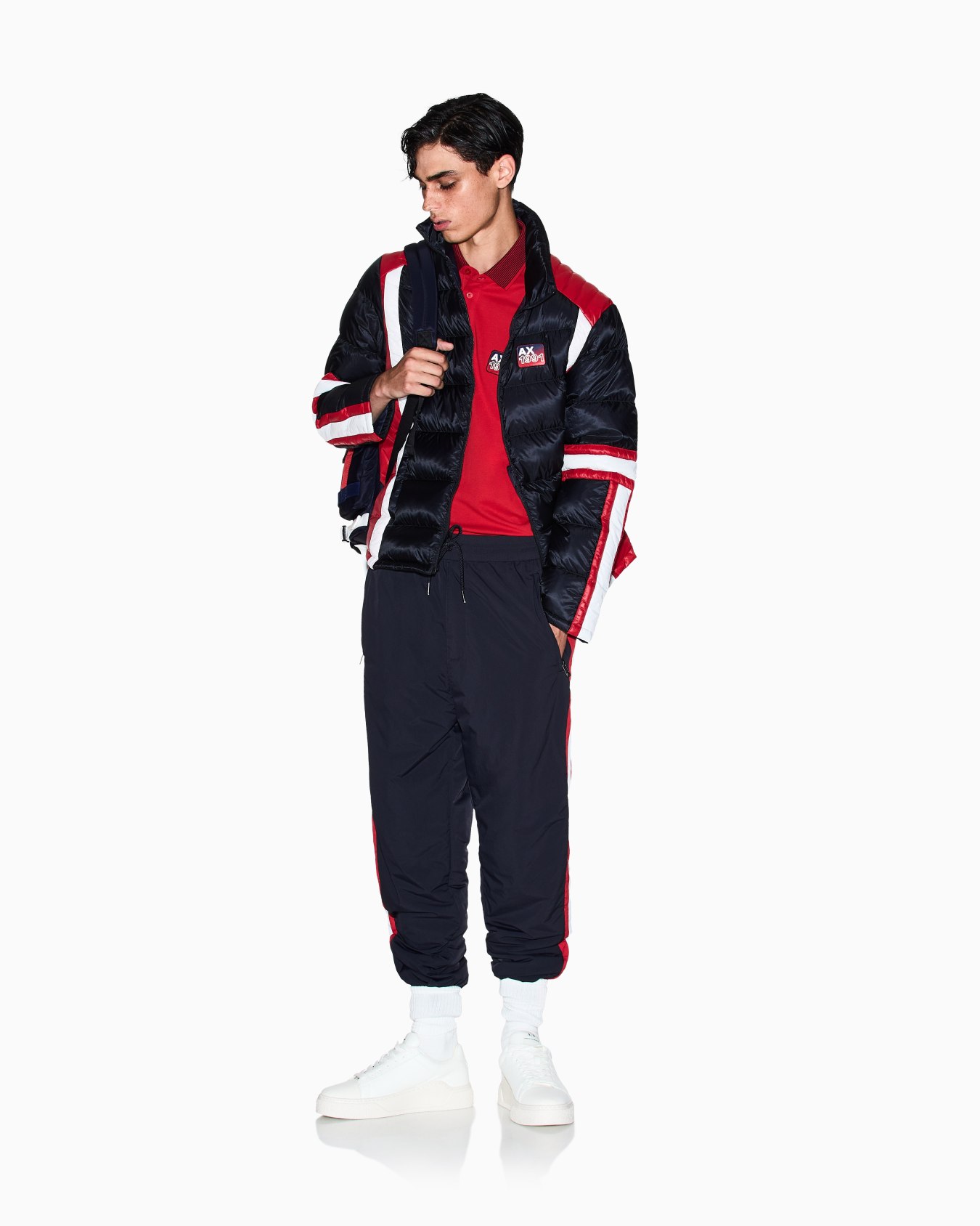 COLLEGIATE STYLE LOGO DOWN JACKET Slide 1