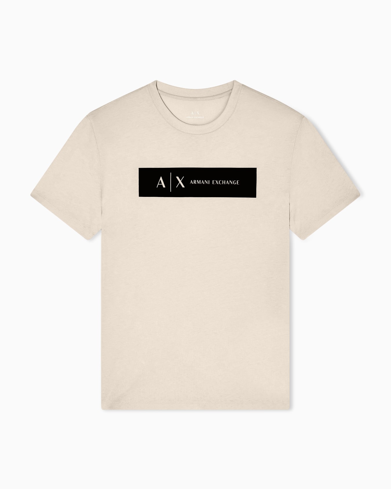 Camiseta de corte regular con logotipo rectangular Diapositiva 0