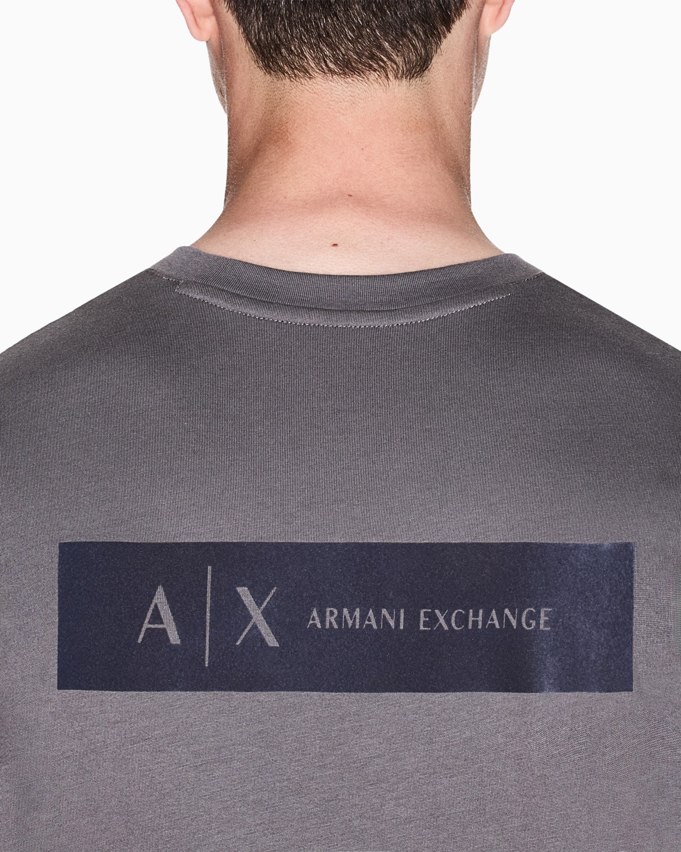 Regular fit T-shirt with print on the back Slide 4