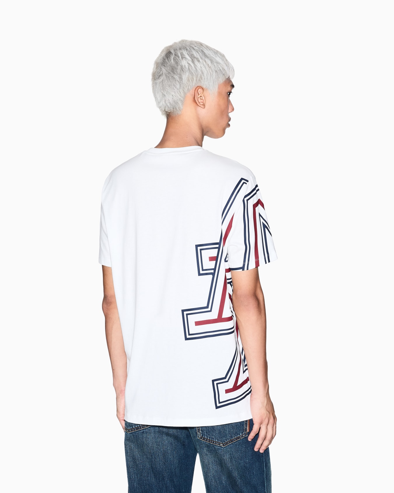Regular fit T-shirt with side logo Slide 2