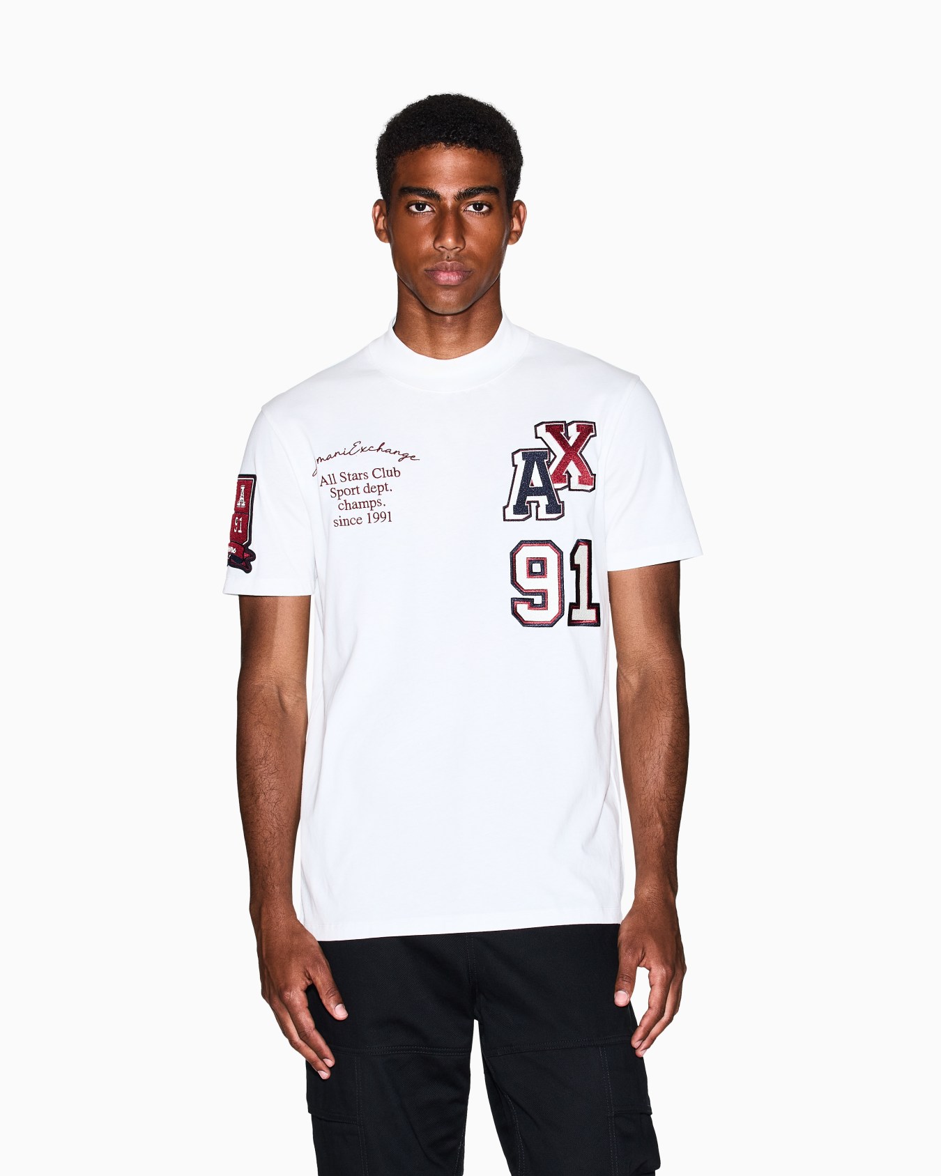 Regular fit multi-logo T-shirt Slide 3