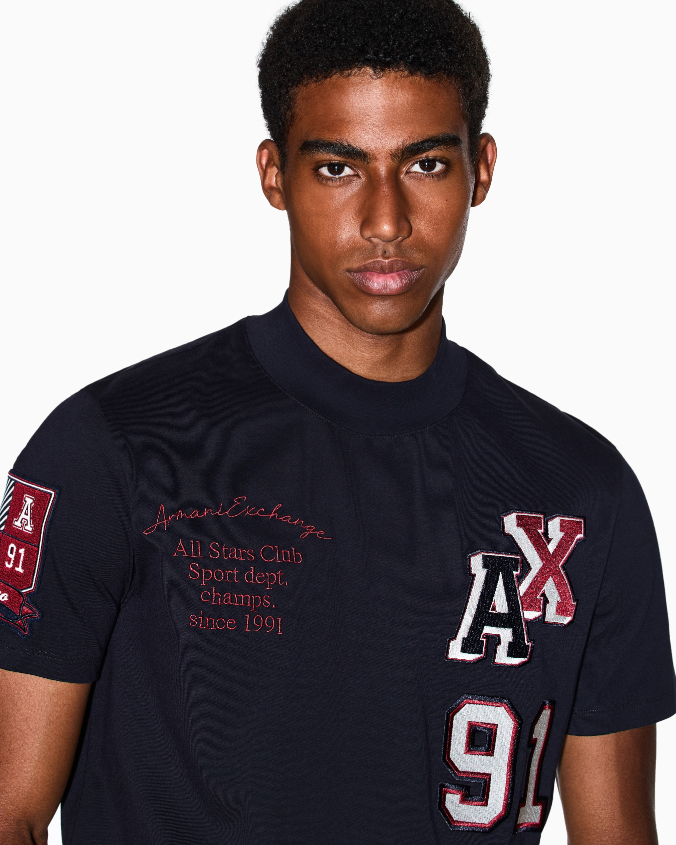 Regular fit multi-logo T-shirt Slide 4