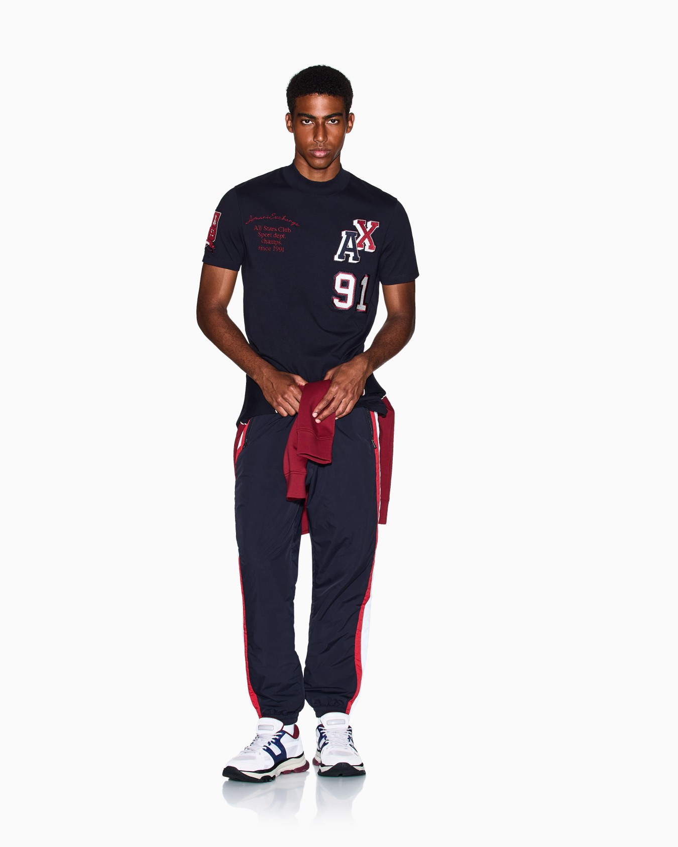 Regular fit multi-logo T-shirt Slide 1