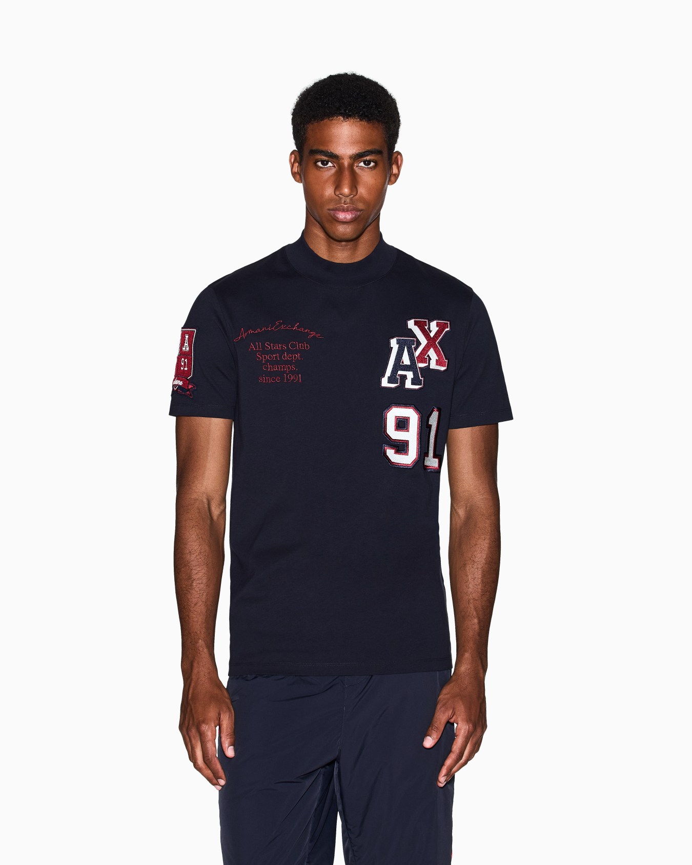 Regular fit multi-logo T-shirt Slide 3