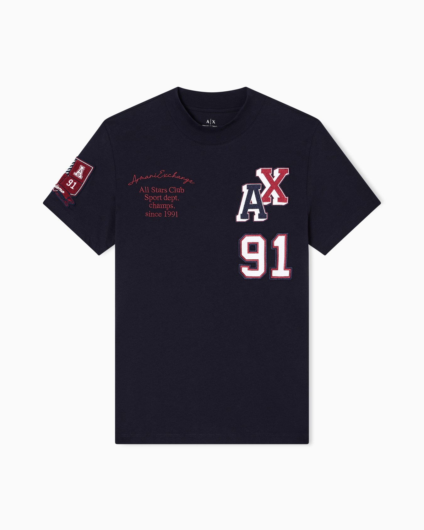 Regular fit multi-logo T-shirt Slide 0