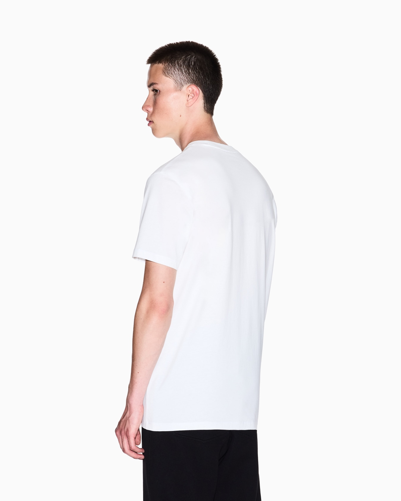 エンボススクエアロゴ 半袖クルーネックTシャツ スライドする 2