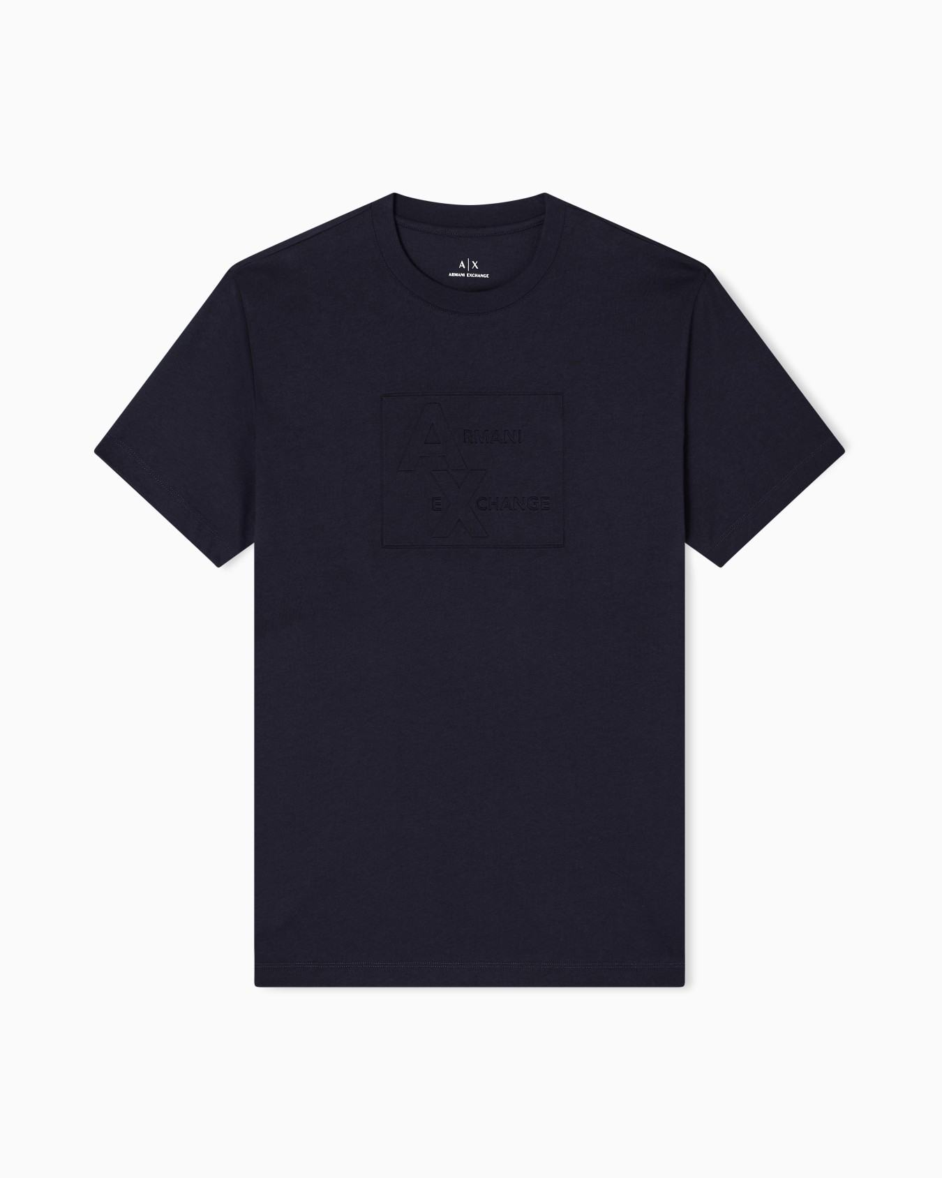 Regular fit T-shirt with embossed logo Slide 0