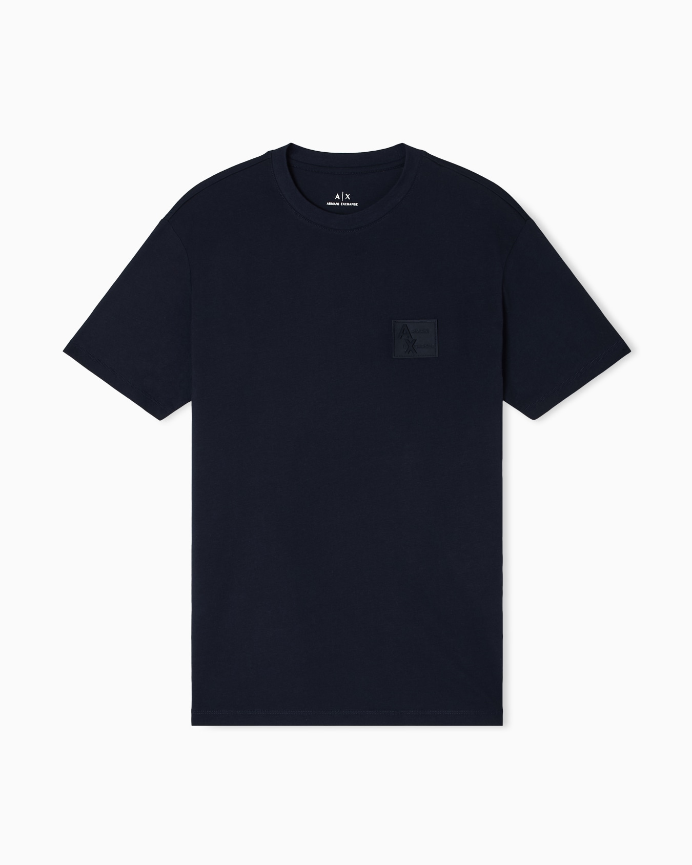 T-shirt coupe régulière avec patch Diapositive 0