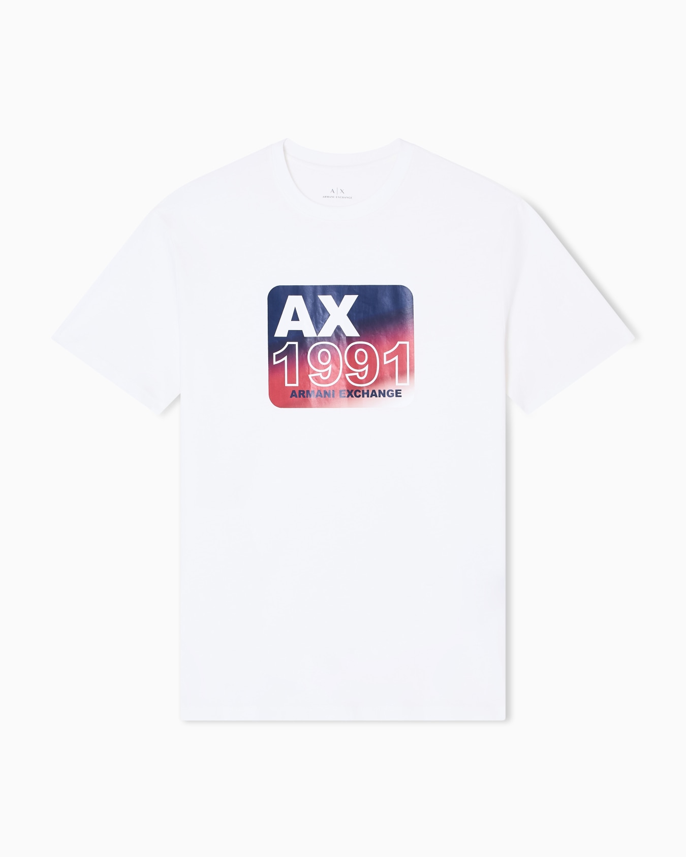 Regular fit t-shirt with gradient print Slide 0