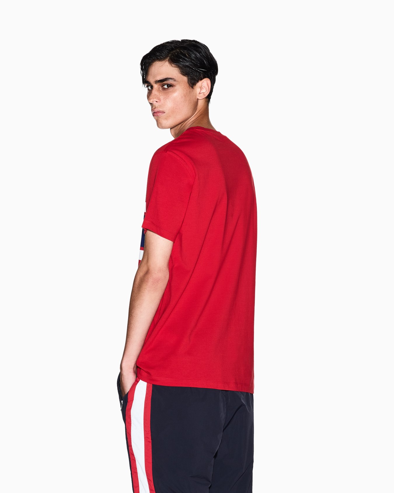 Regular fit T-shirt with contrasting band Slide 2