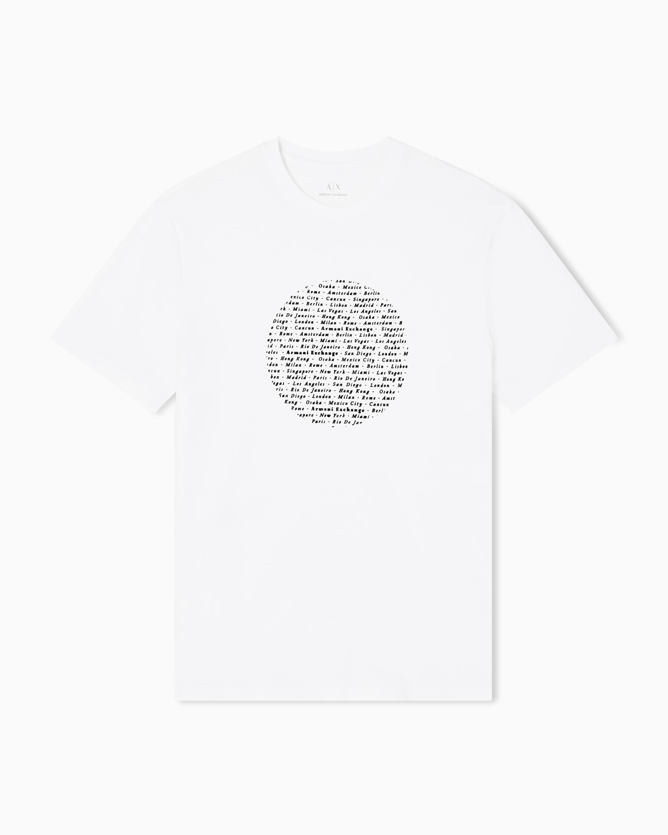 Slim fit circle print T-shirt Slide 0