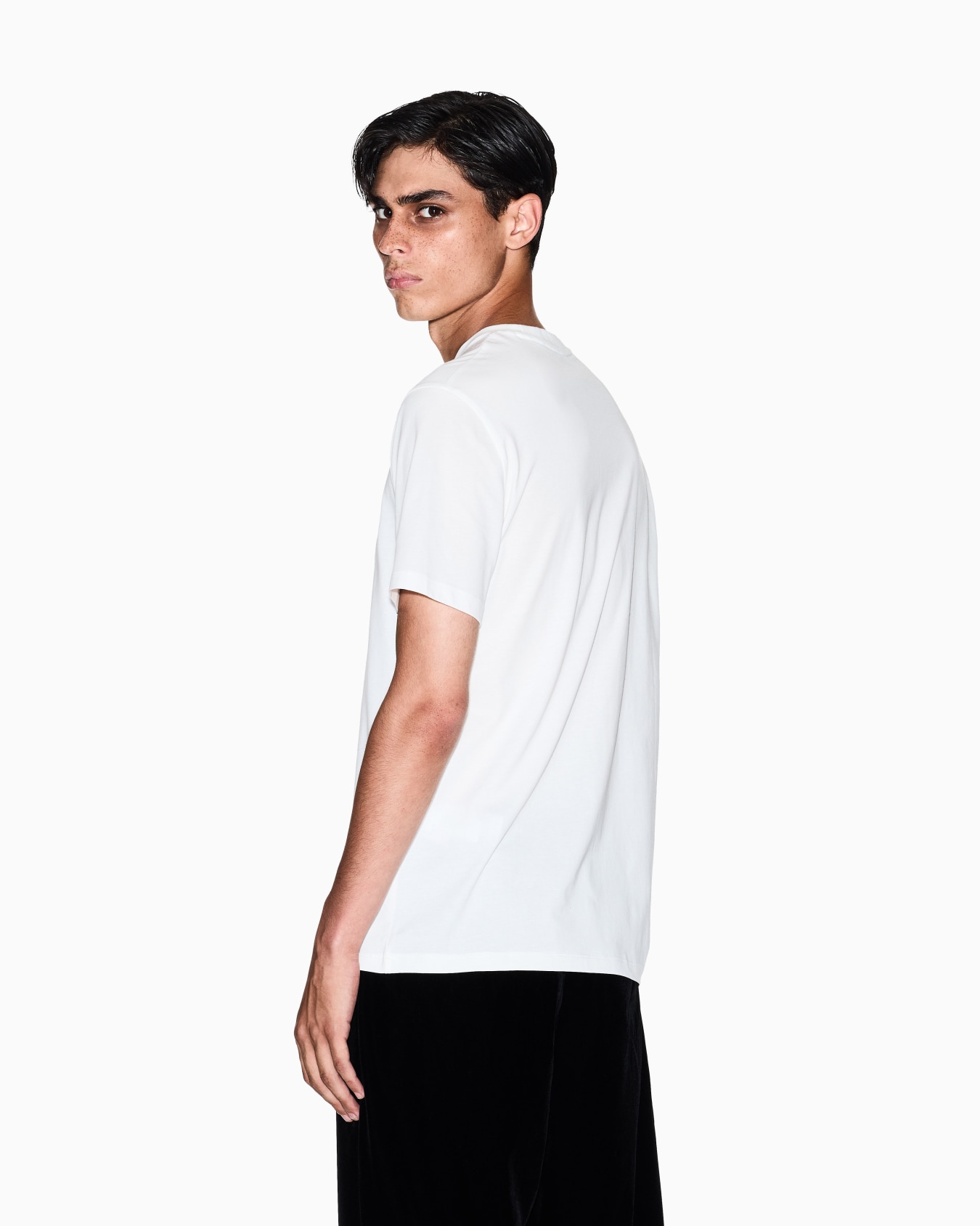 Slim fit circle print T-shirt Slide 2