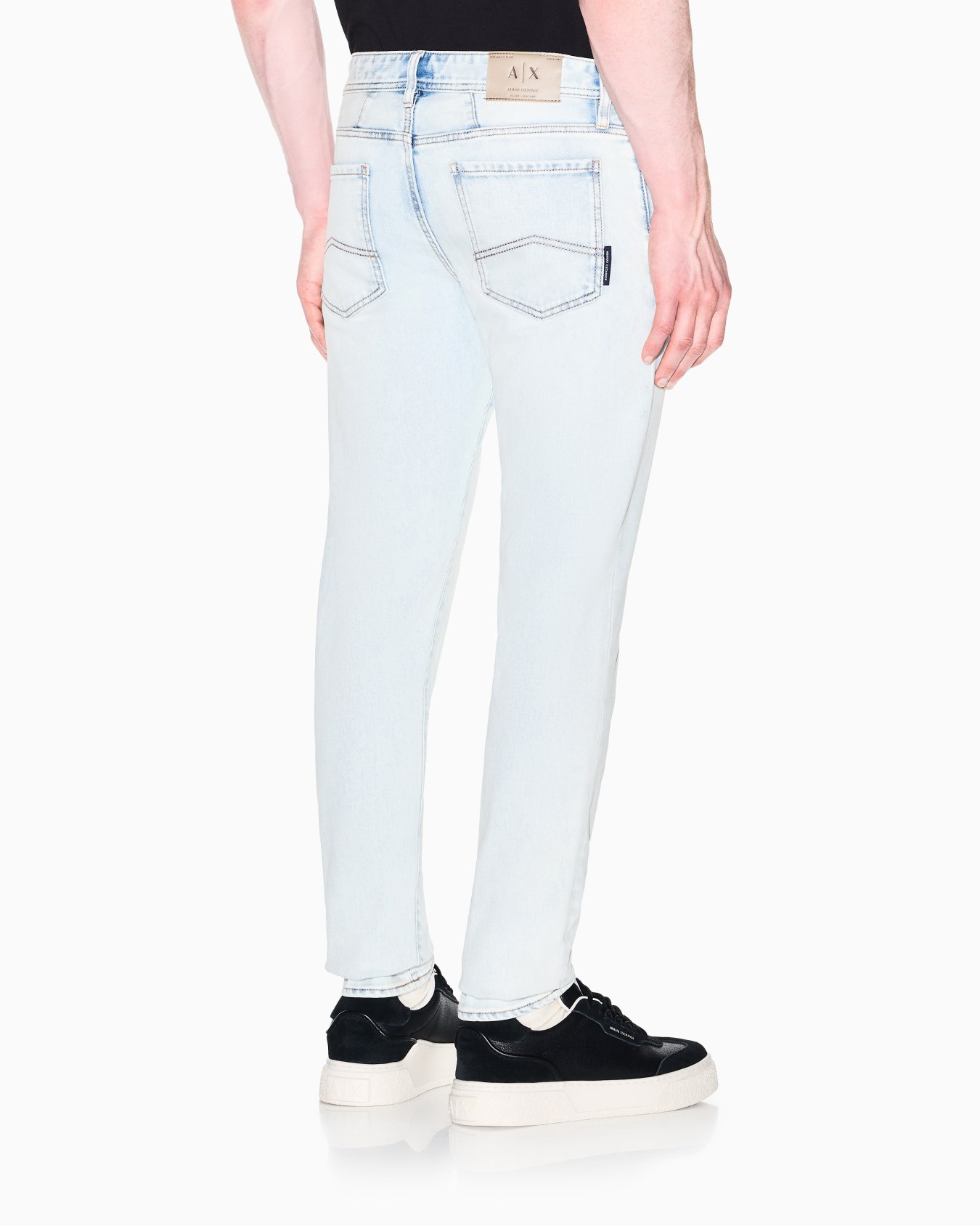 Super Skinny Jeans in Denim Comfort Blu Autentico Slide 3