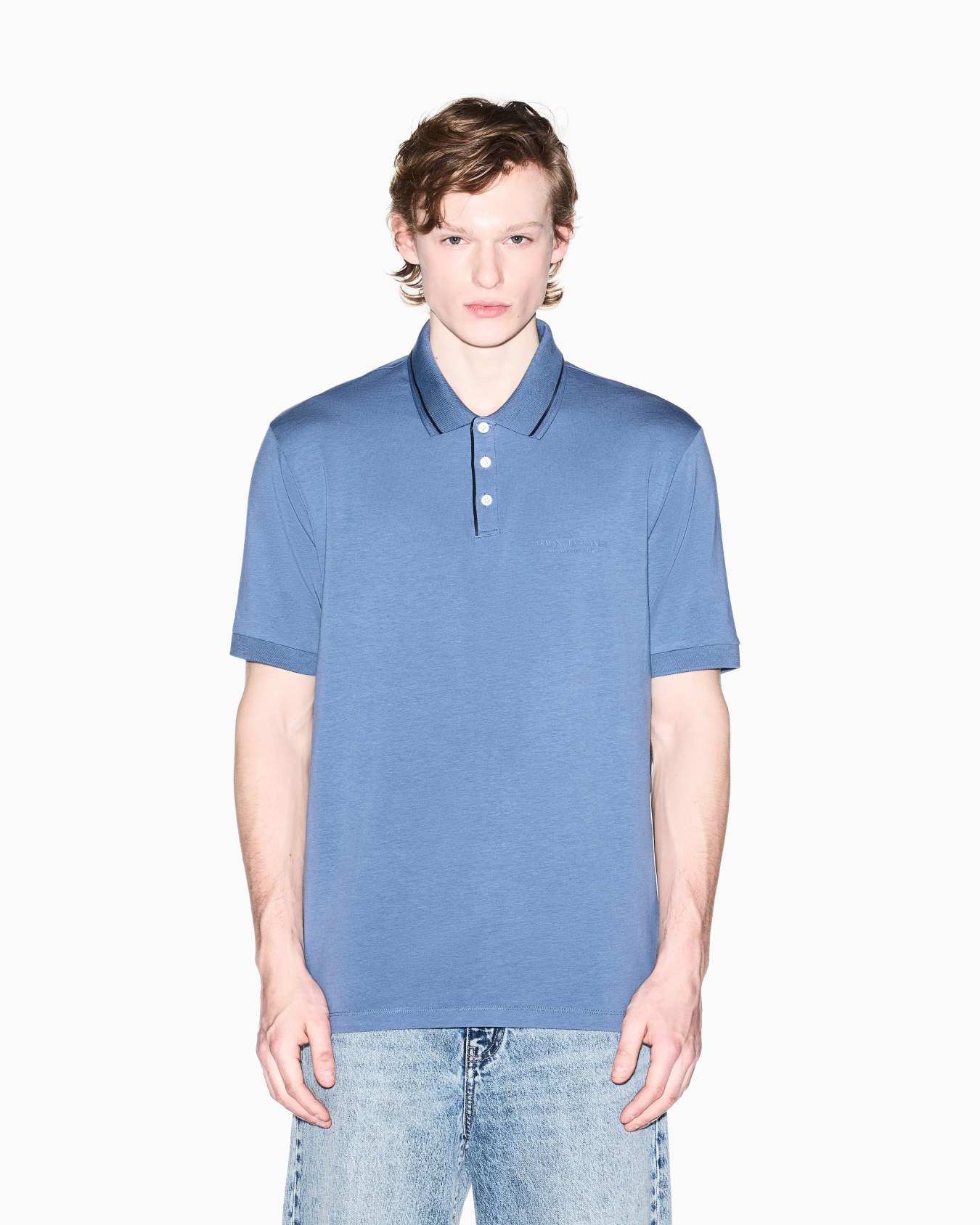 Poloshirt im Regular Fit aus Stretch-Jersey Folie 2